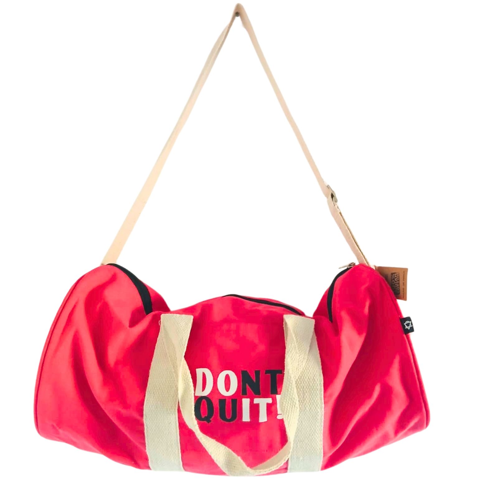 Bolsa de deporte "No te rindas" - Rosa cereza - Imagen 2