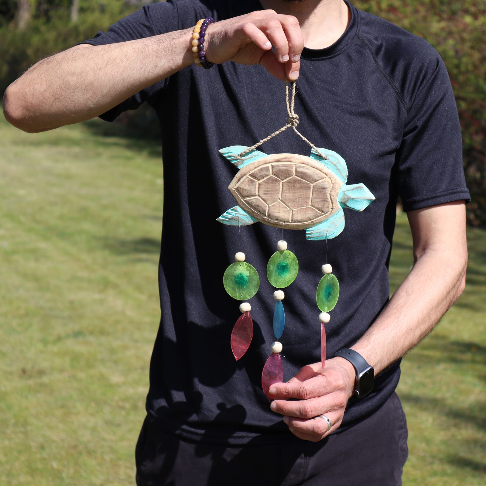 Talla de Tortuga en Aqua y Gota - Imagen 2