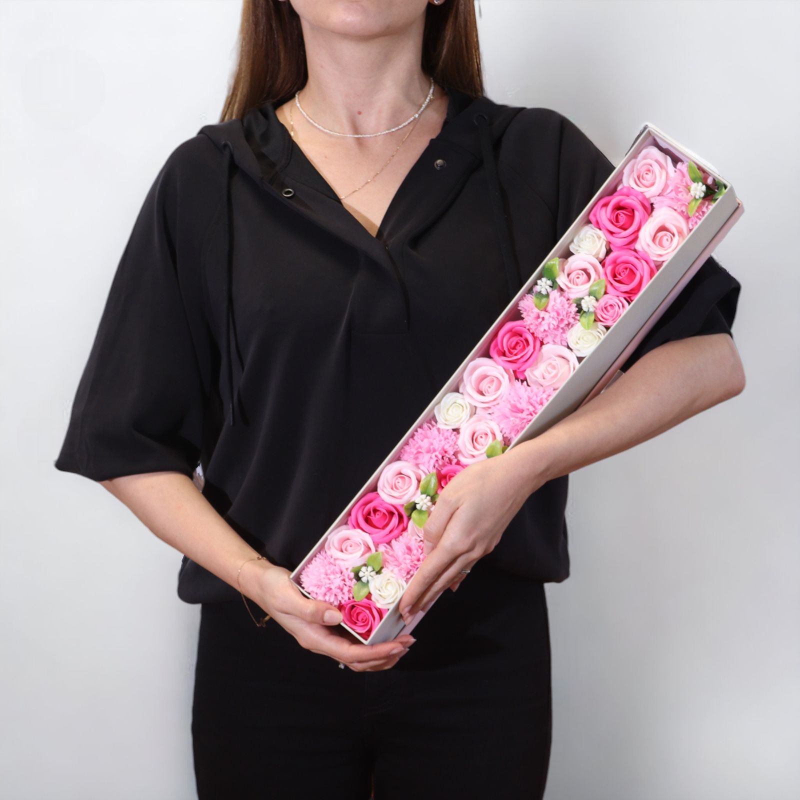 Caja Extra Larga - Baby Blessings - Rosas - Imagen 2