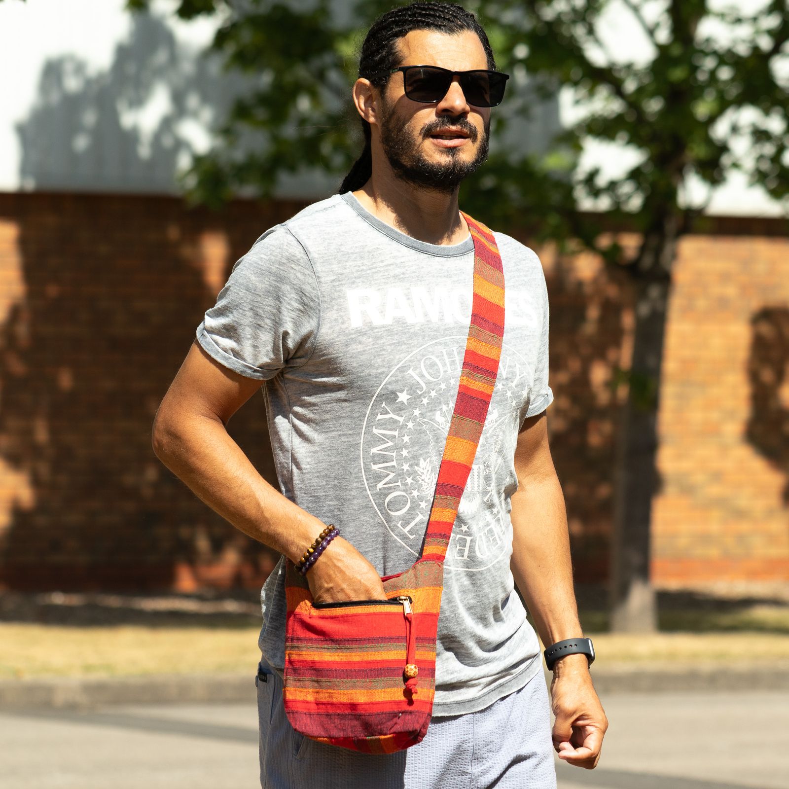 Nepal Sling Bag - Sunrise Orange - Imagen 3