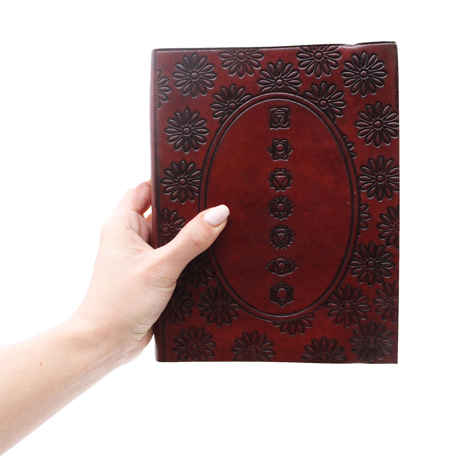 Cuaderno mediano con elástico - Mandala tibetano - Imagen 2