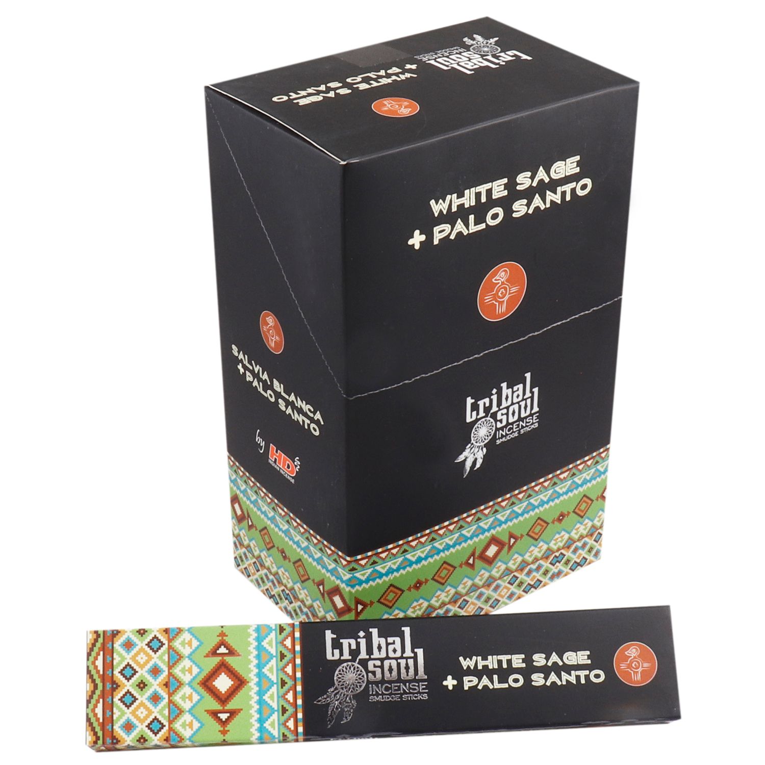 Incienso Tribal Soul - Salvia Blanca + Palo Santo - Imagen 2
