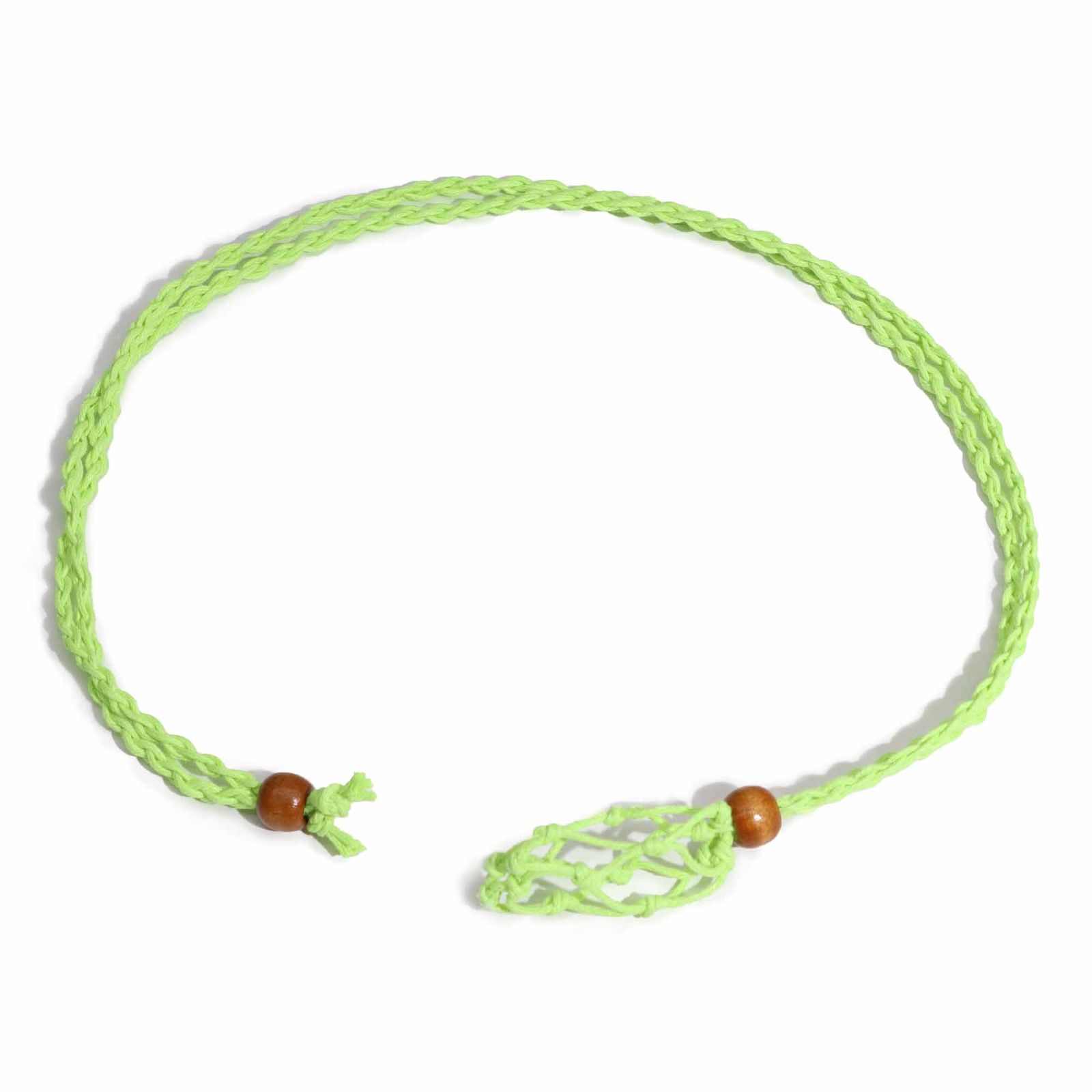 Cordones para Collar de Pieras Preciosas 45 cm - Verde - Imagen 2