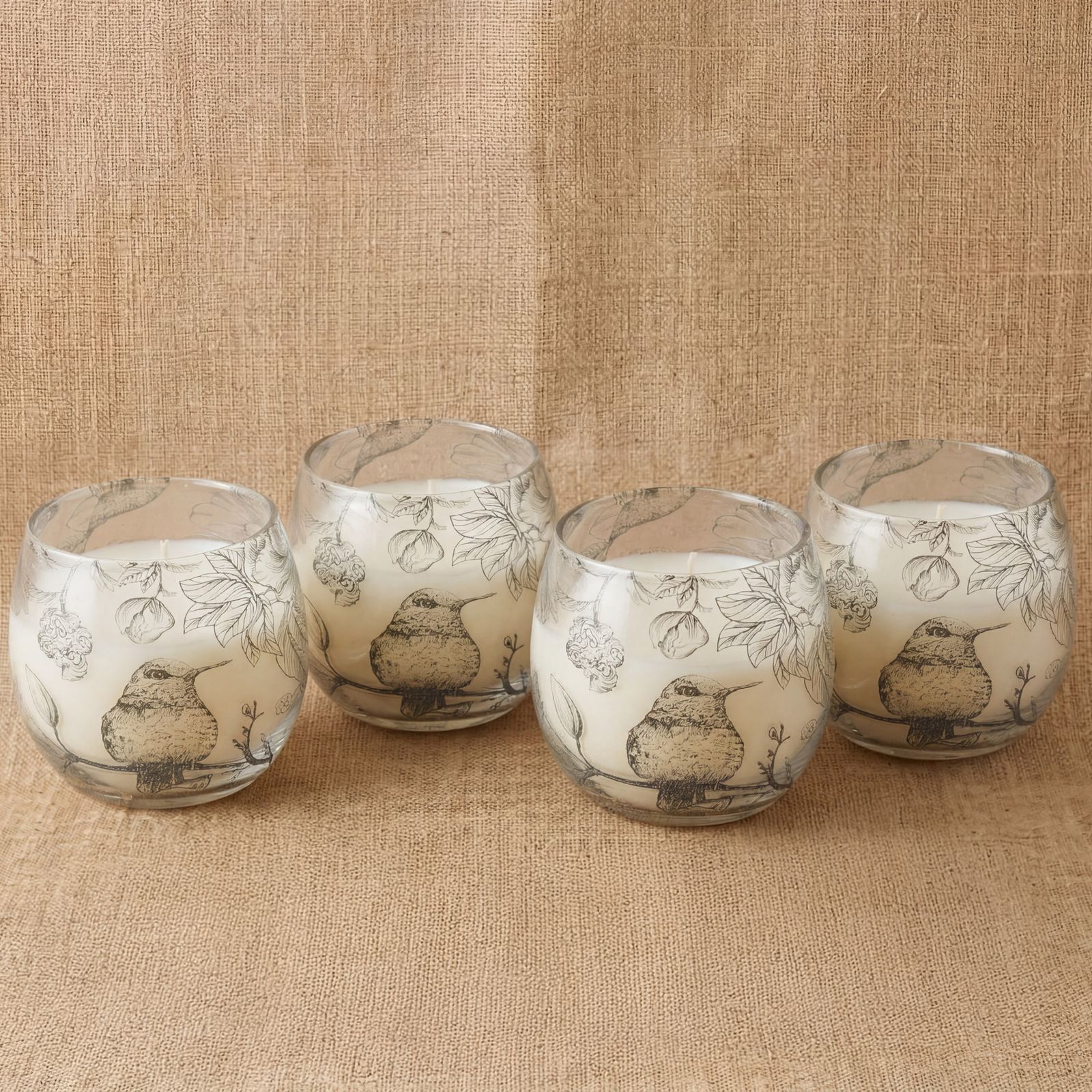 Velas en tarros de vidrio pequeños - Dibujadas por Llama - Imagen 3