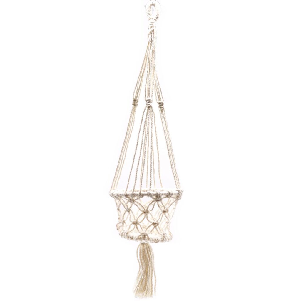 Macetero de Macrame - Pequeño