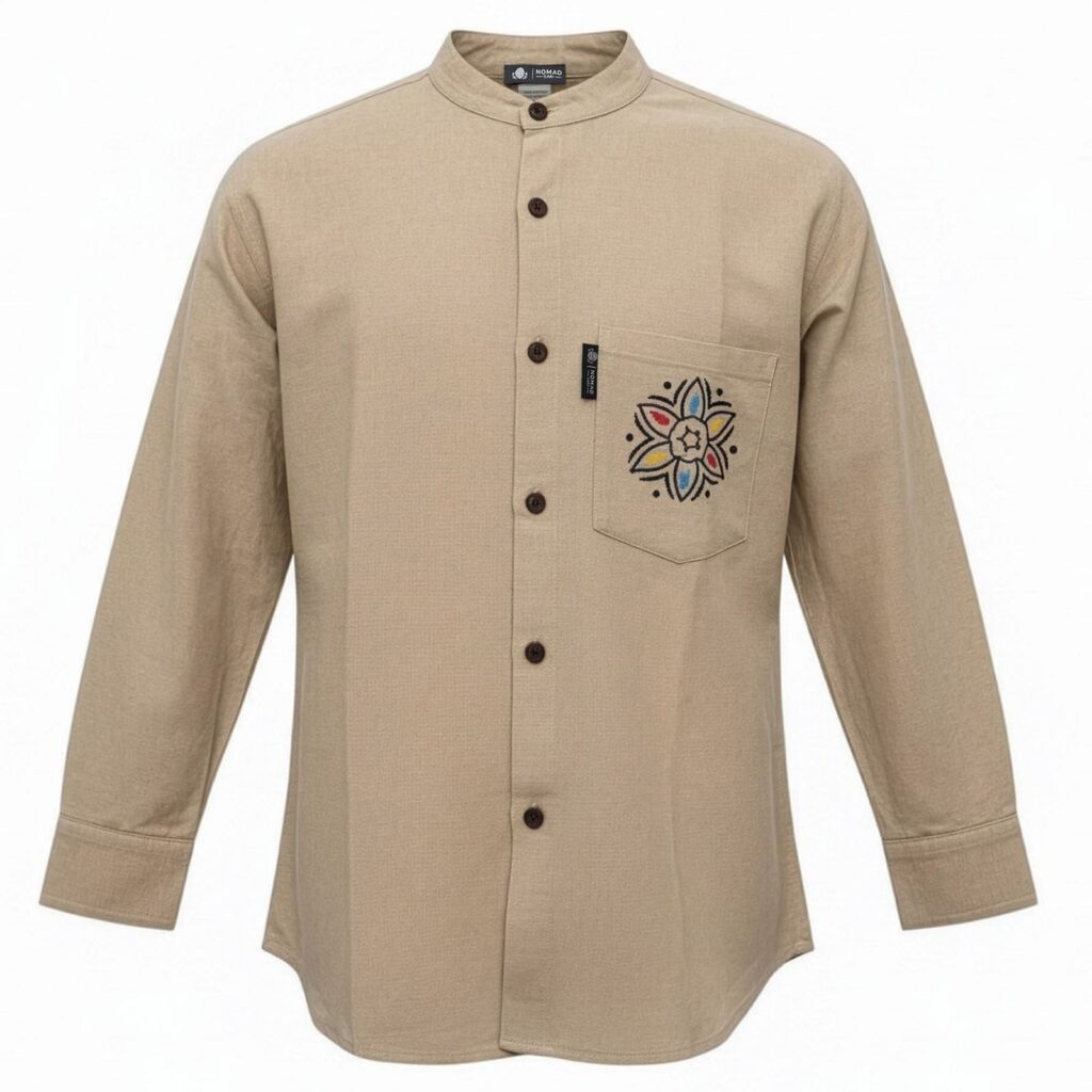 Nomad Sari Kathmandu Camisa - Piedra - XL