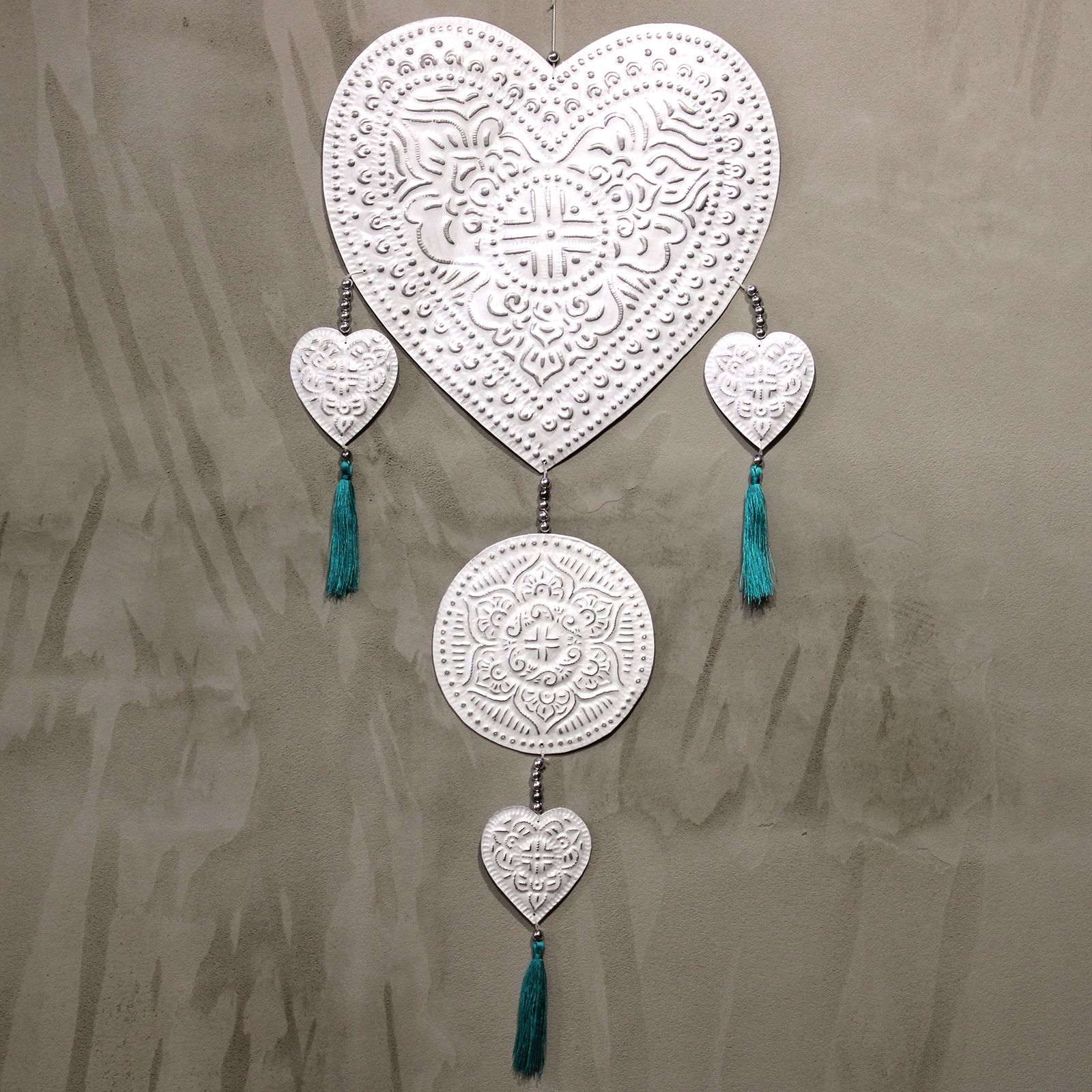Móvil de aluminio - Corazones - Imagen 8