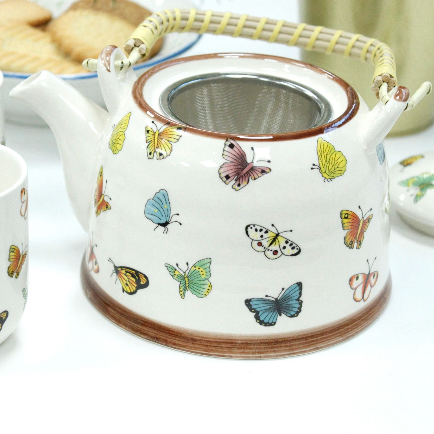 Set de tetera - Mariposas - Imagen 5