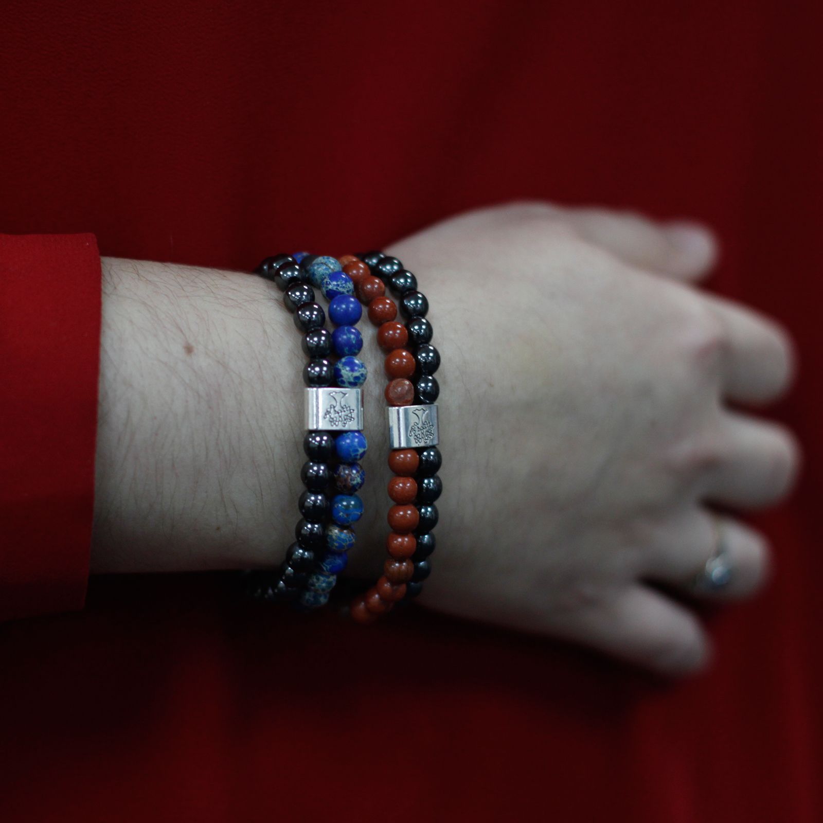 Pulsera de Piedras Preciosas Magnéticas - Sodalite - Imagen 3