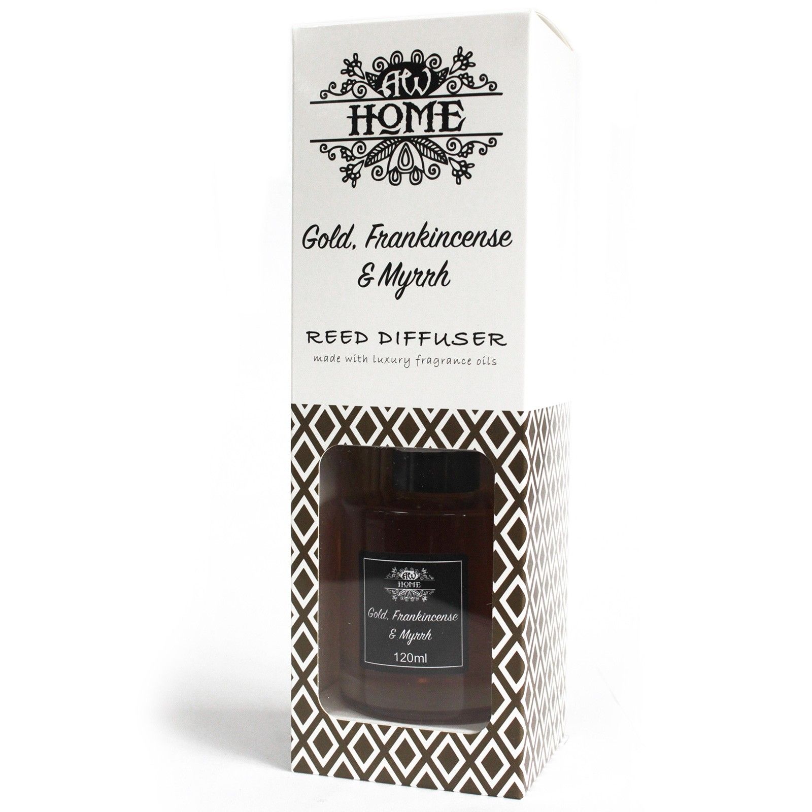 Difusor aromático 120ml - oro, incienso y mirra - Imagen 3