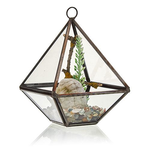 Terrario de Vidrio - Pequeño diamante - Imagen 5