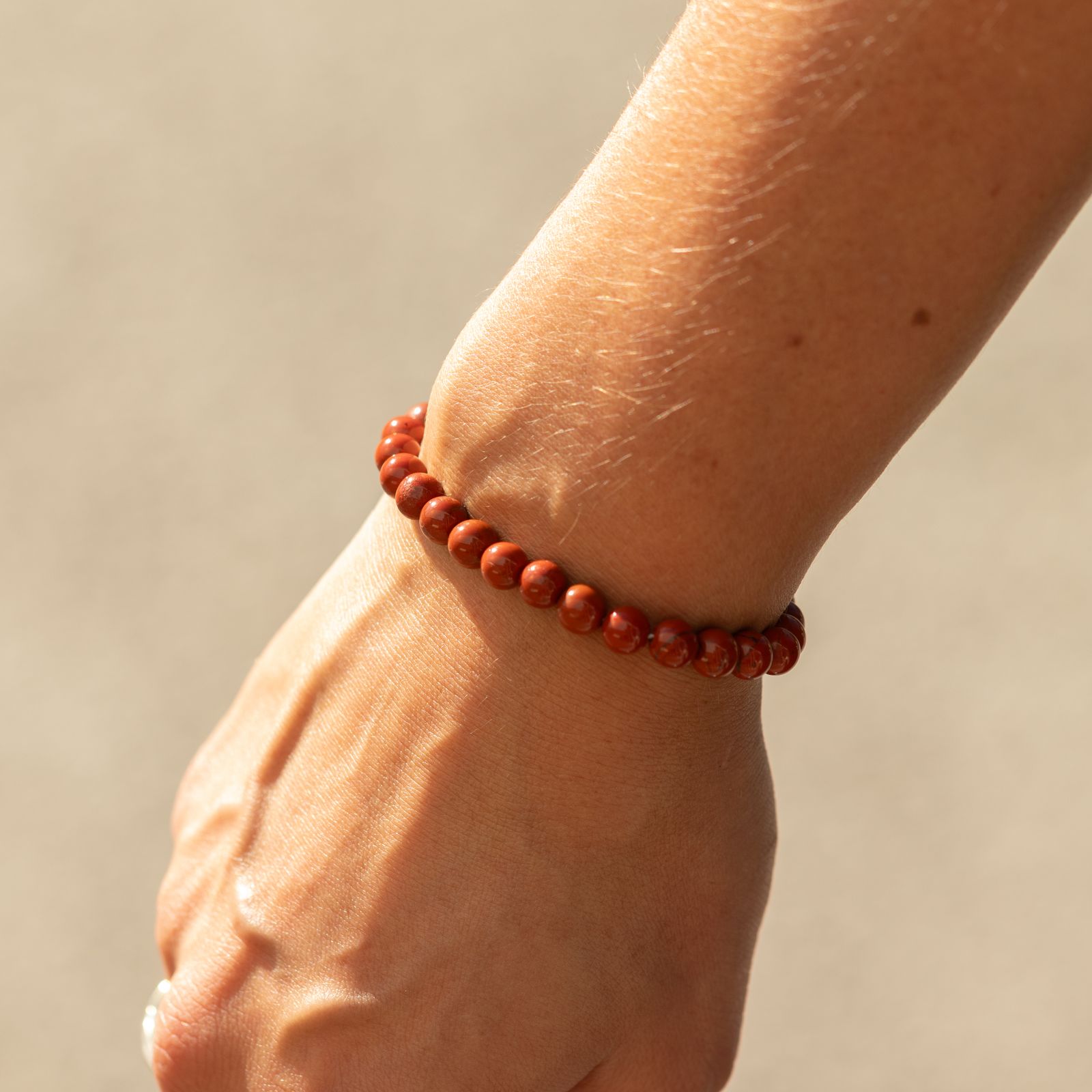 Pulsera de Poder Pequeña (17 cm x 6 mm) - cornalina - Imagen 5