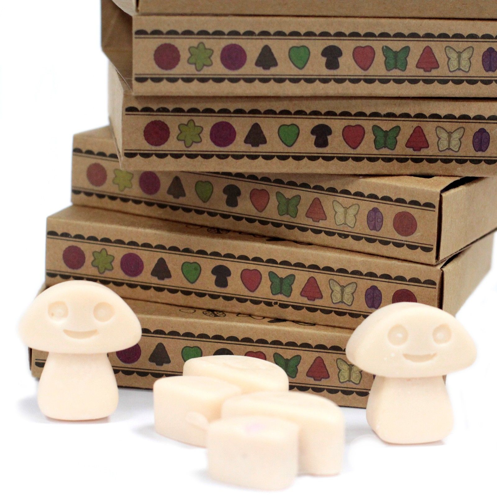 Caja de 6 ceras de Soja - Nuez moscada y vainilla - Imagen 3