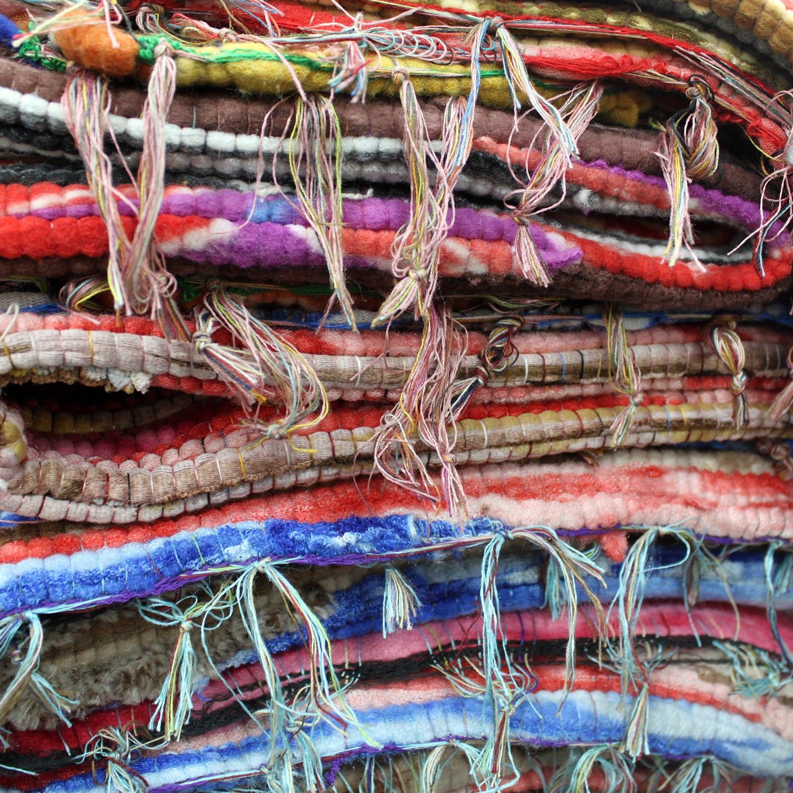 Alfombra pequeña de trapo - 50x90cm - Imagen 6