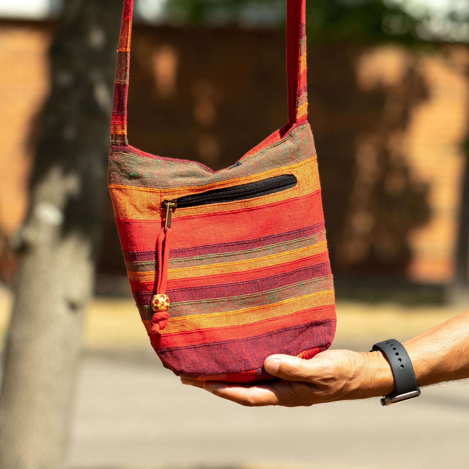 Nepal Sling Bag - Sunrise Orange - Imagen 2