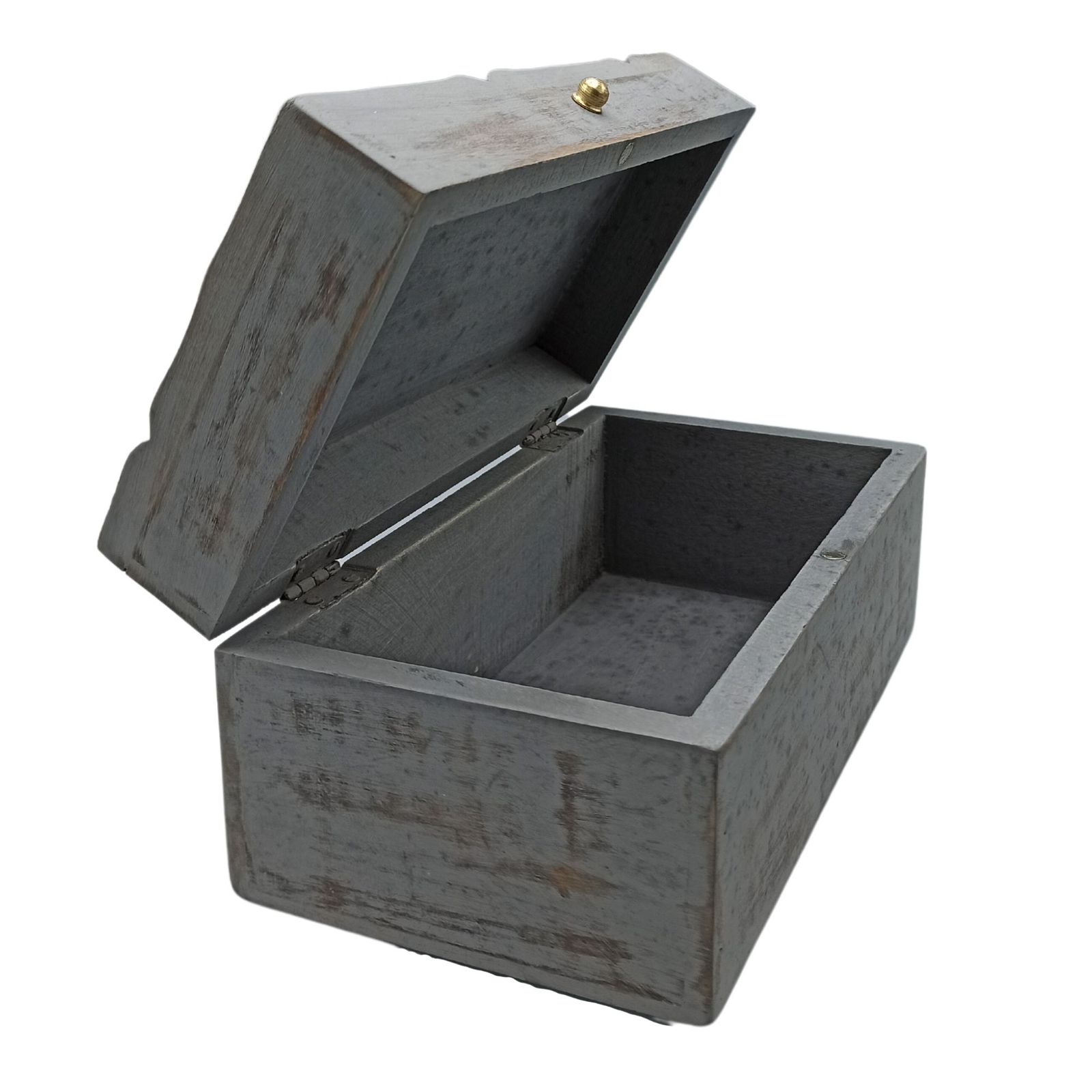 Vintage Deco - Caja Multiusos - 22x12x10cm - Estrella Gris - Imagen 2
