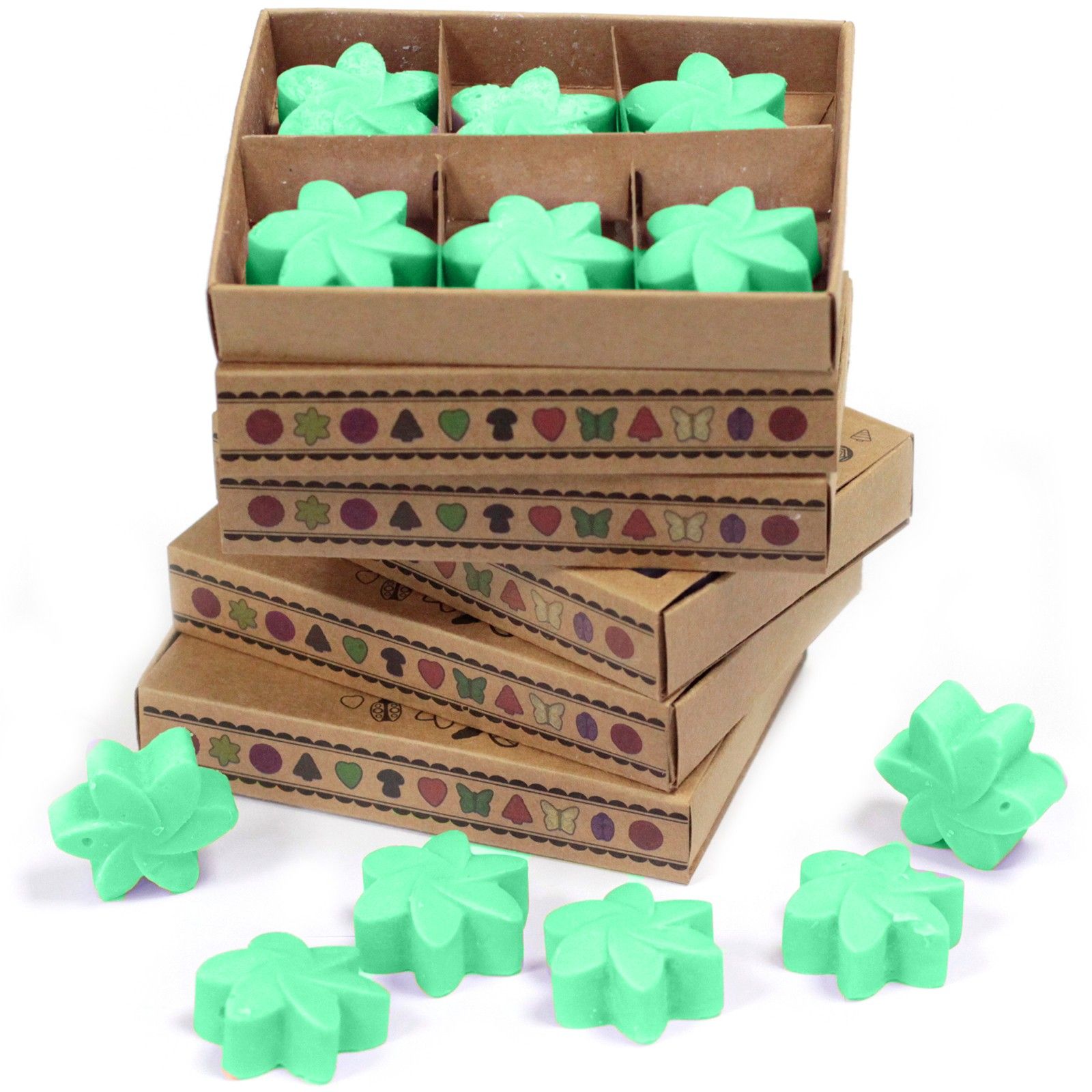Caja de 6 ceras de Soja - Jardín escondido - Imagen 6