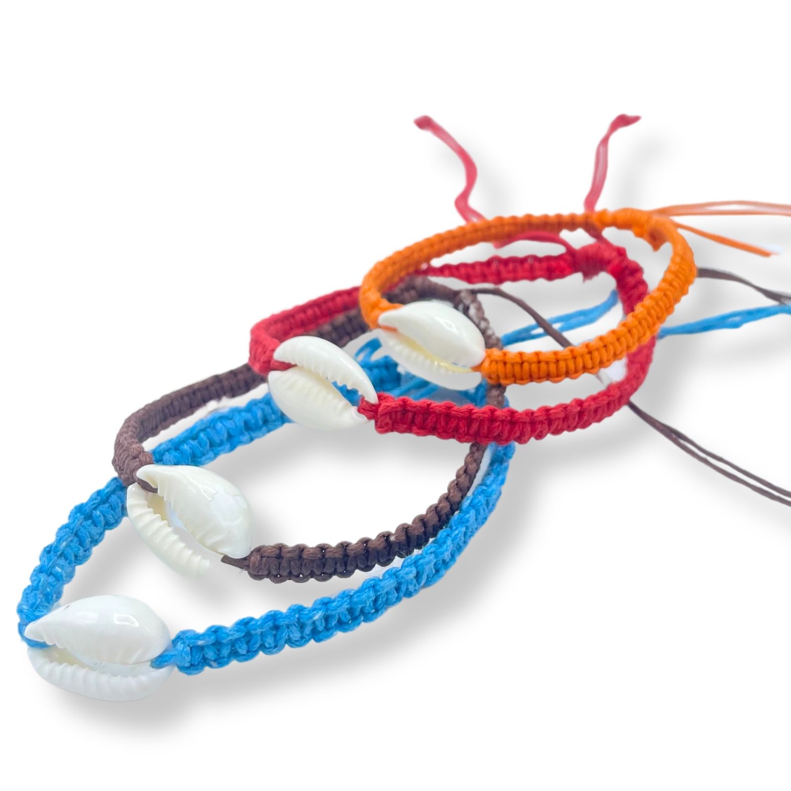 Pulseras de la Amistad Hechas a Mano - Conchas Cowrie Chums (surtido) - Imagen 4