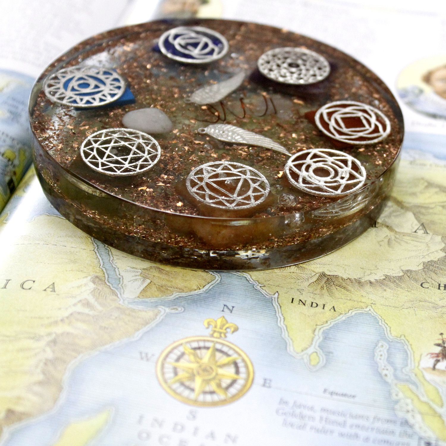 Orgonite de oficina - Angel - Grande - Imagen 3