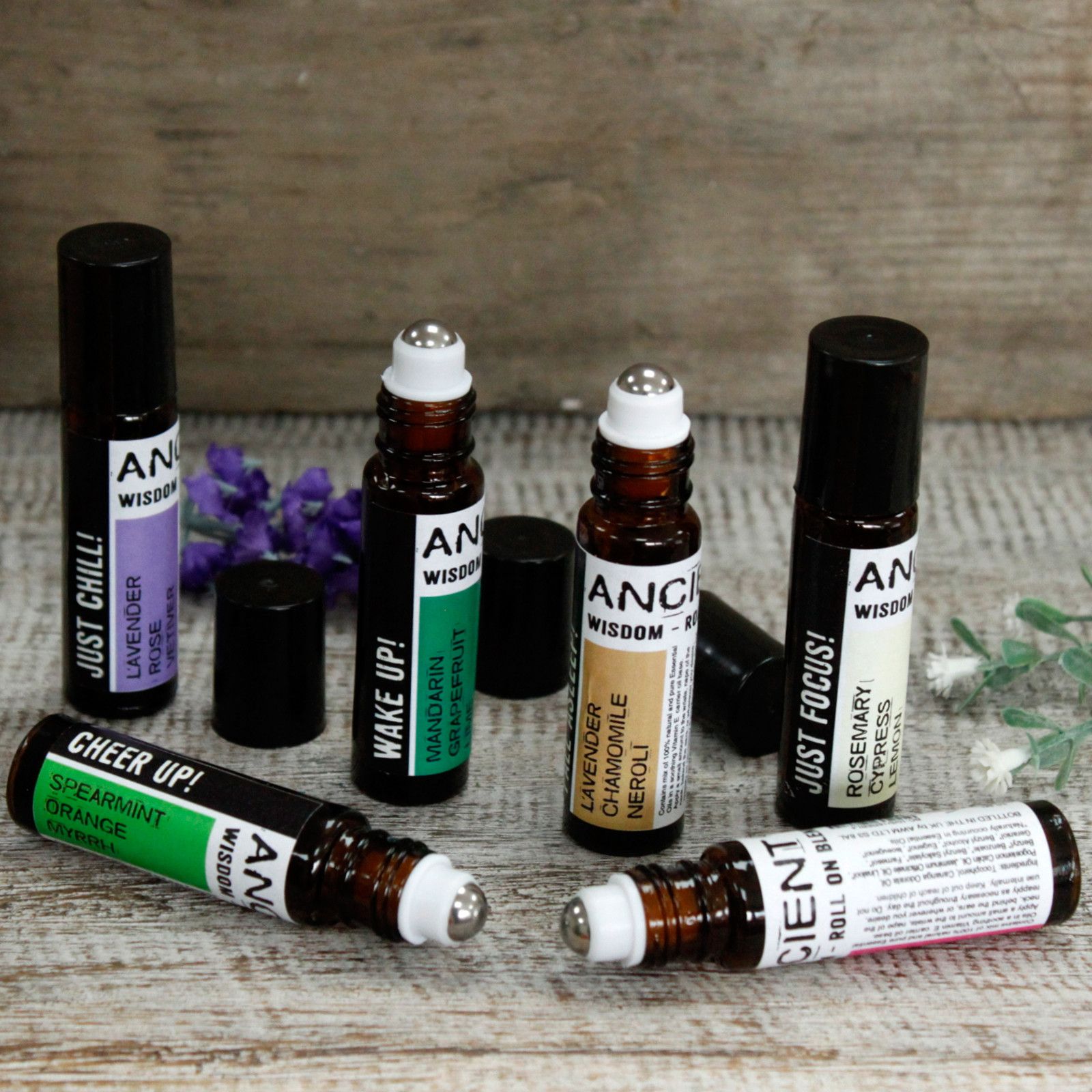 Mezclas de Aceites Esenciales Roll-On - Wake up! - Imagen 5