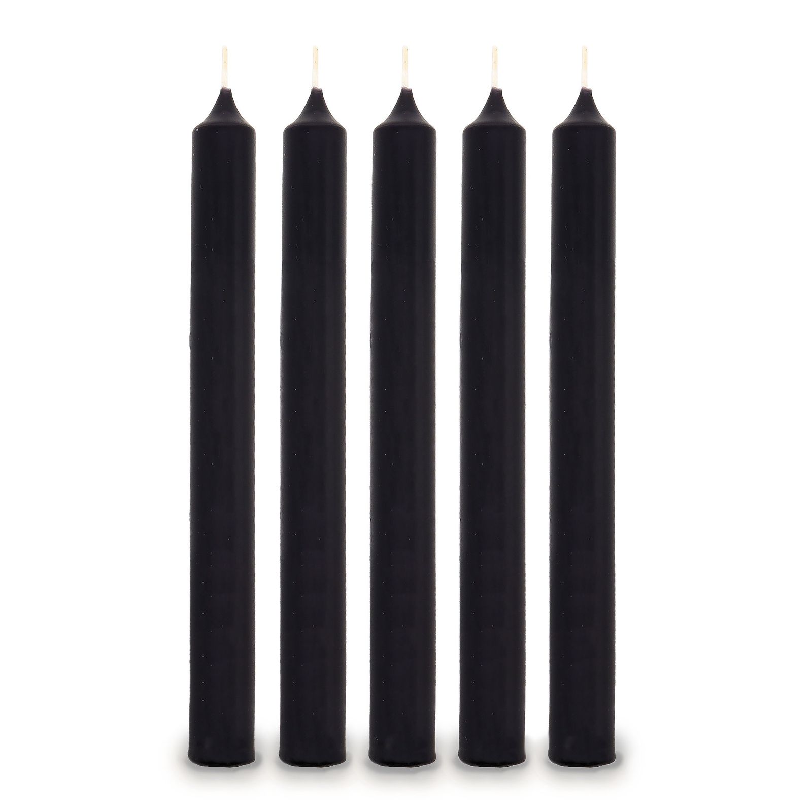 Negro Velas de la cena a Granel (100)