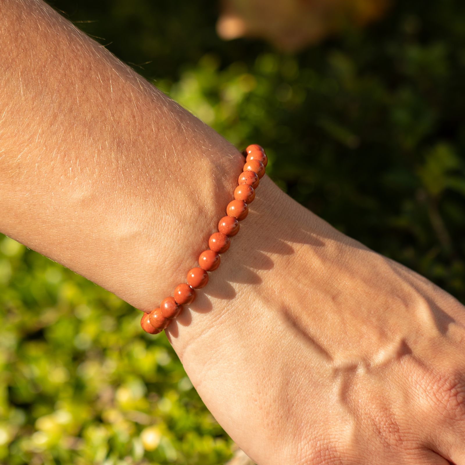Pulsera de Poder Pequeña (17 cm x 6 mm) - cornalina - Imagen 6