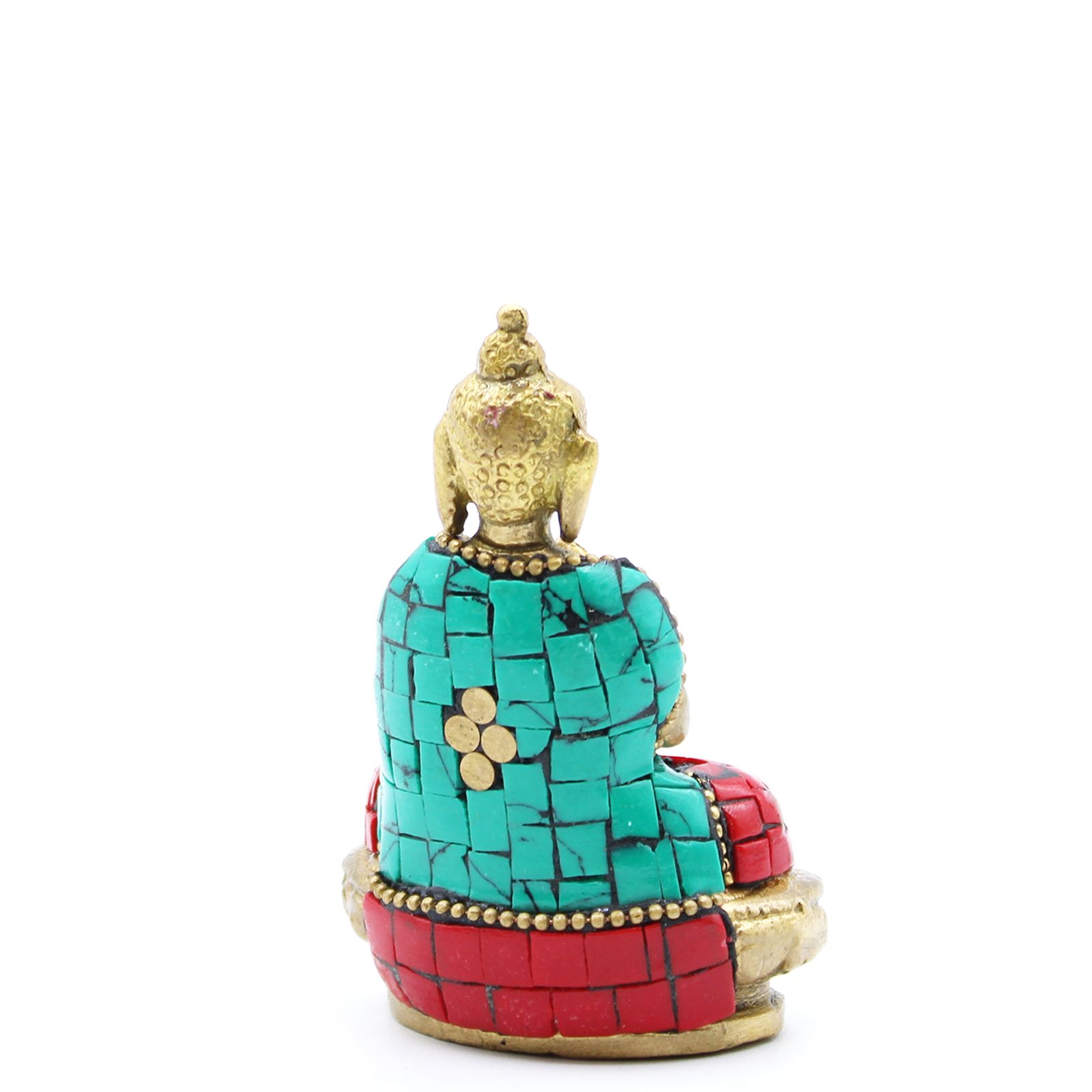 Figura de Buda de Latón - Bendición - 7.5cm - Imagen 3