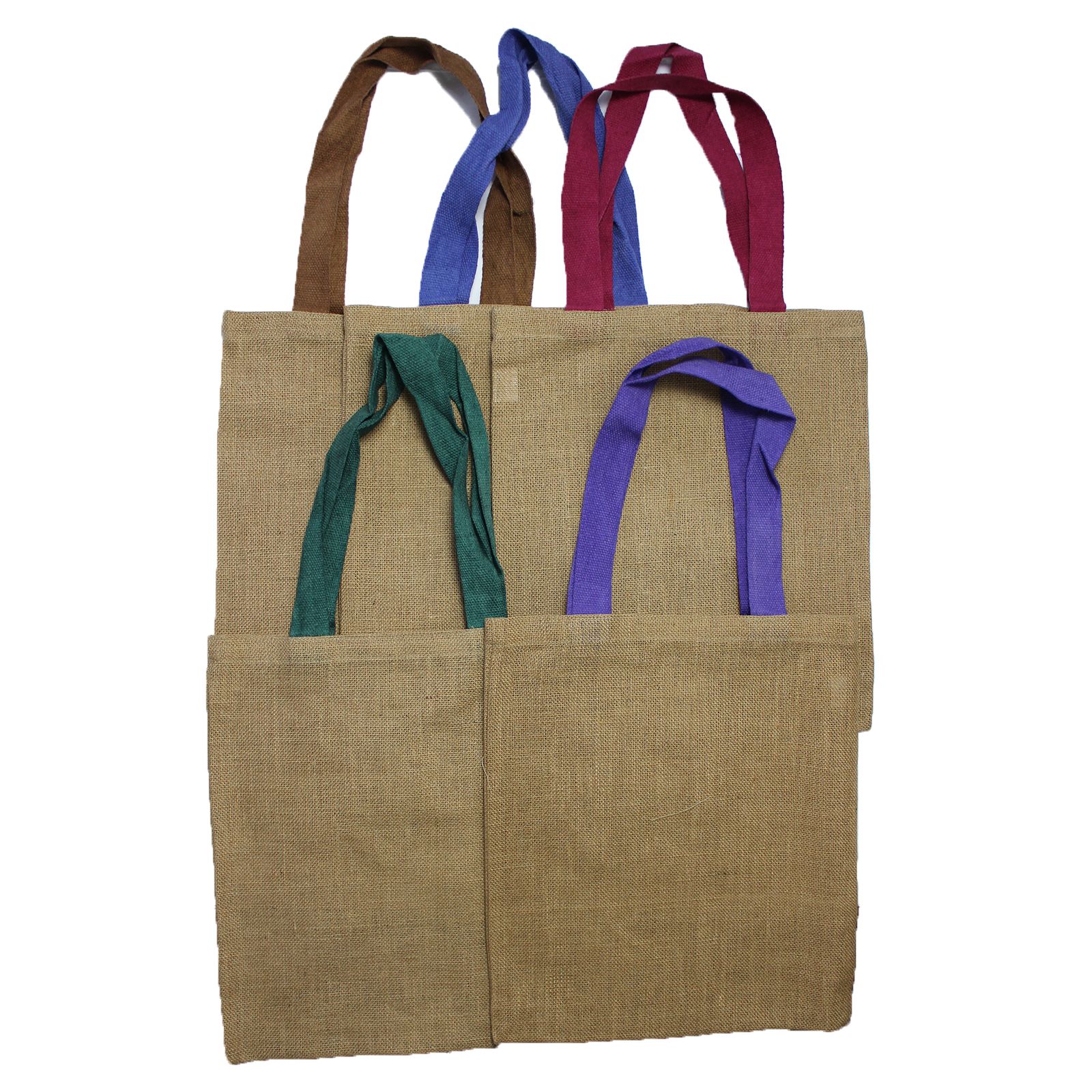 Bolsa de Yute Grande - 5 Asas de Colores (Aleatorio)
