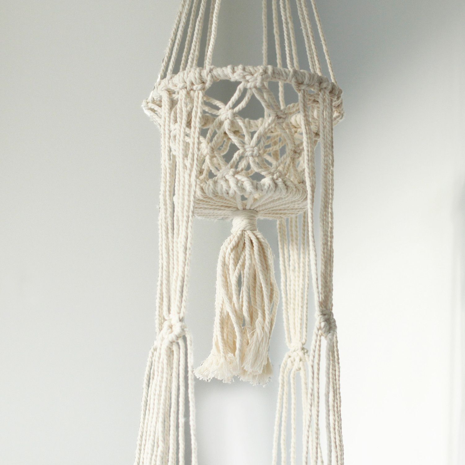 Macetero de Macrame - Doble - Imagen 5