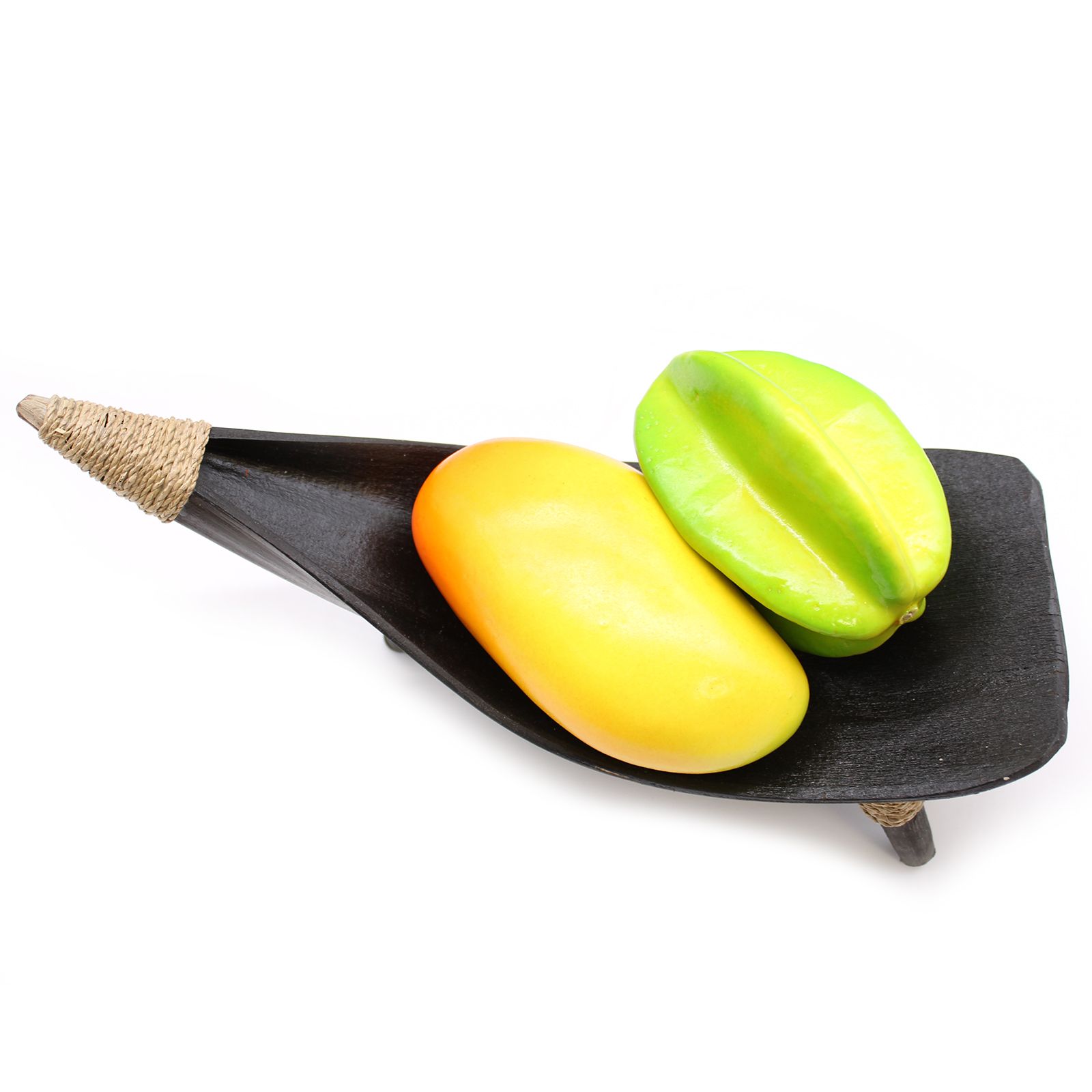Juego de fruteros de hoja de coco - Chocolate - Imagen 4