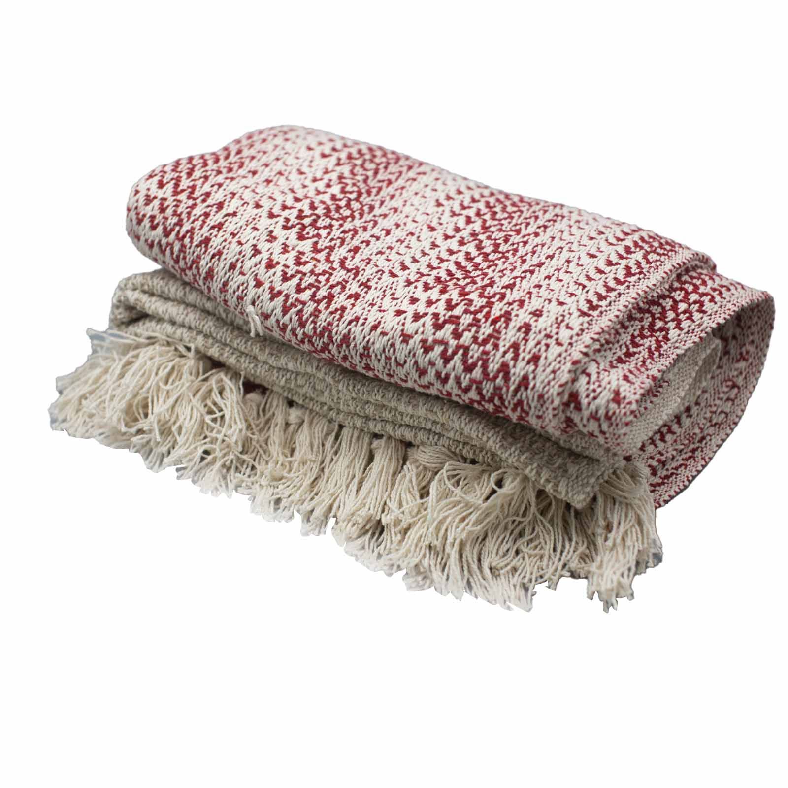 Mantas boho de confort - Ruby a dos tonos - Imagen 3