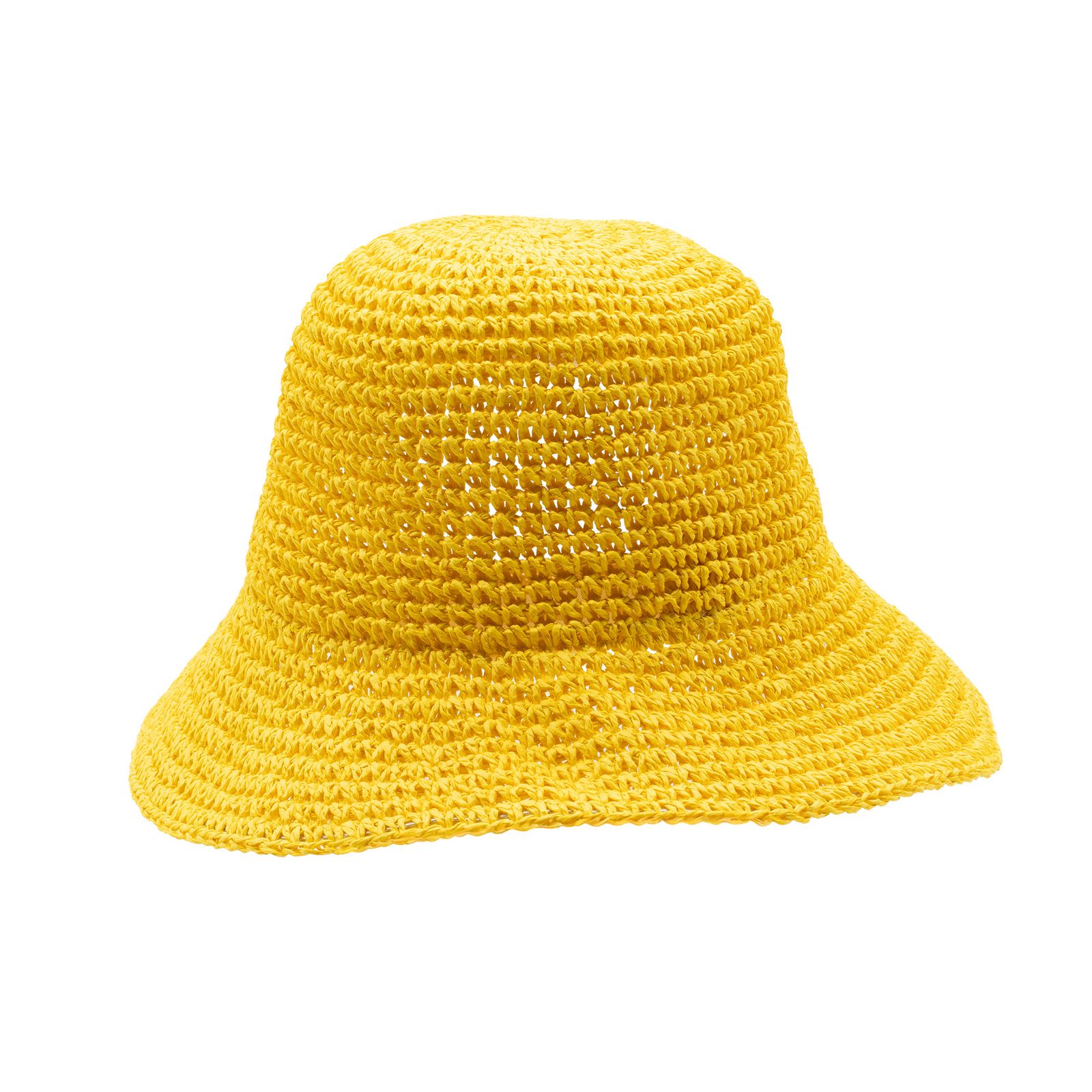 Nomad Sari Sombrero de Paja de Ala Ancha para Sol - Amarillo - Imagen 2