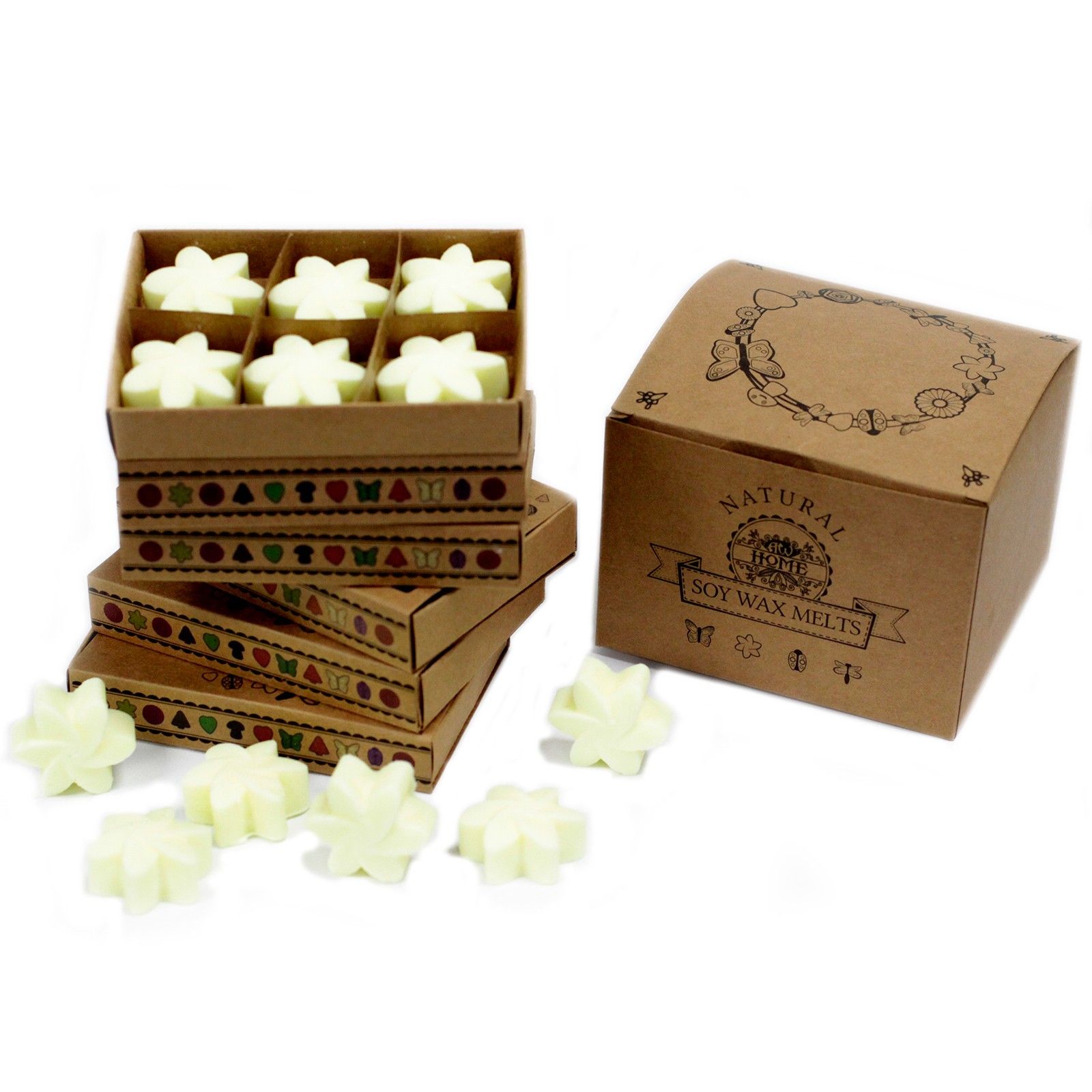 Caja de 6 ceras de Soja - Limón - Imagen 7