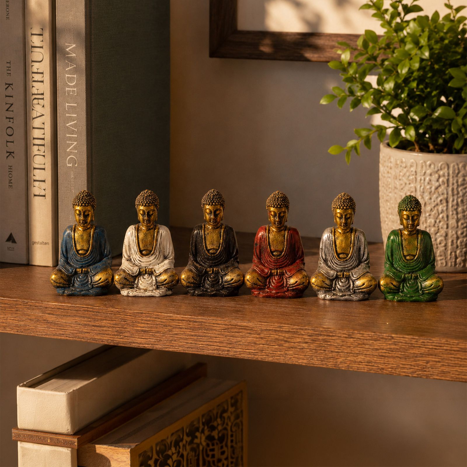 Mini Buda Dorado (Colores Surtidos) - Imagen 3