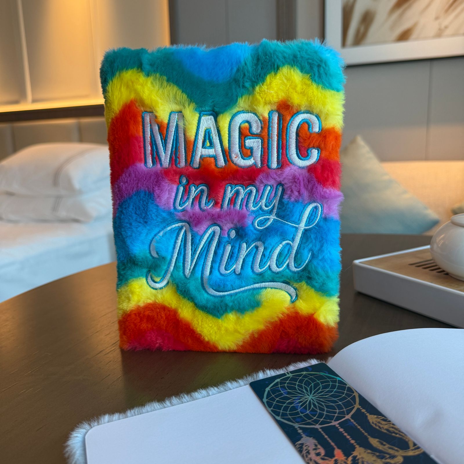 Libro de tapa blanda - Diario de sueños - 80 páginas - Magia en mi mente - Imagen 4