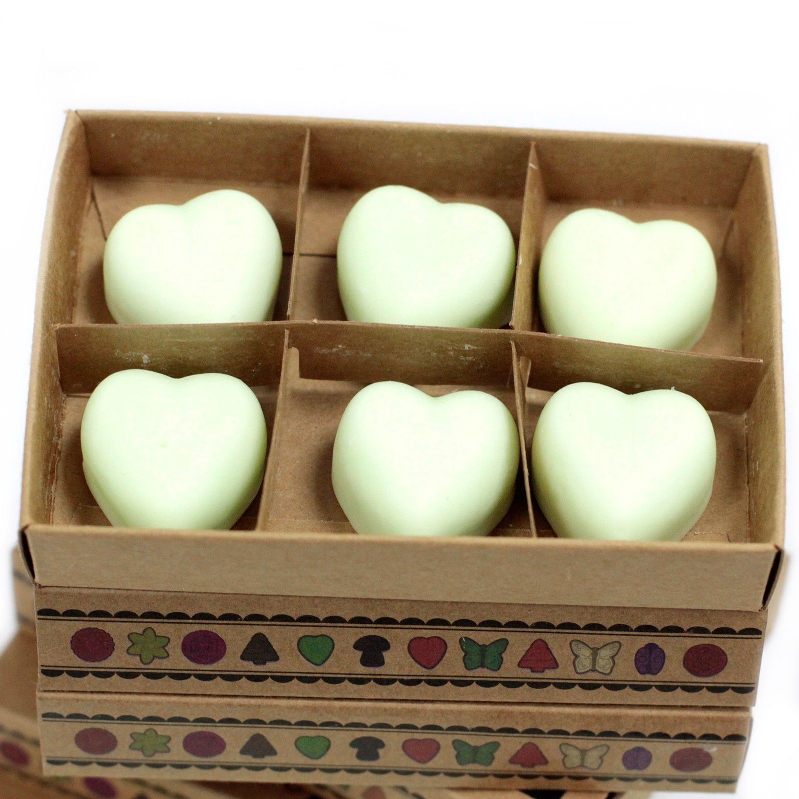 Caja de 6 ceras de Soja - Menta y mentol - Imagen 5