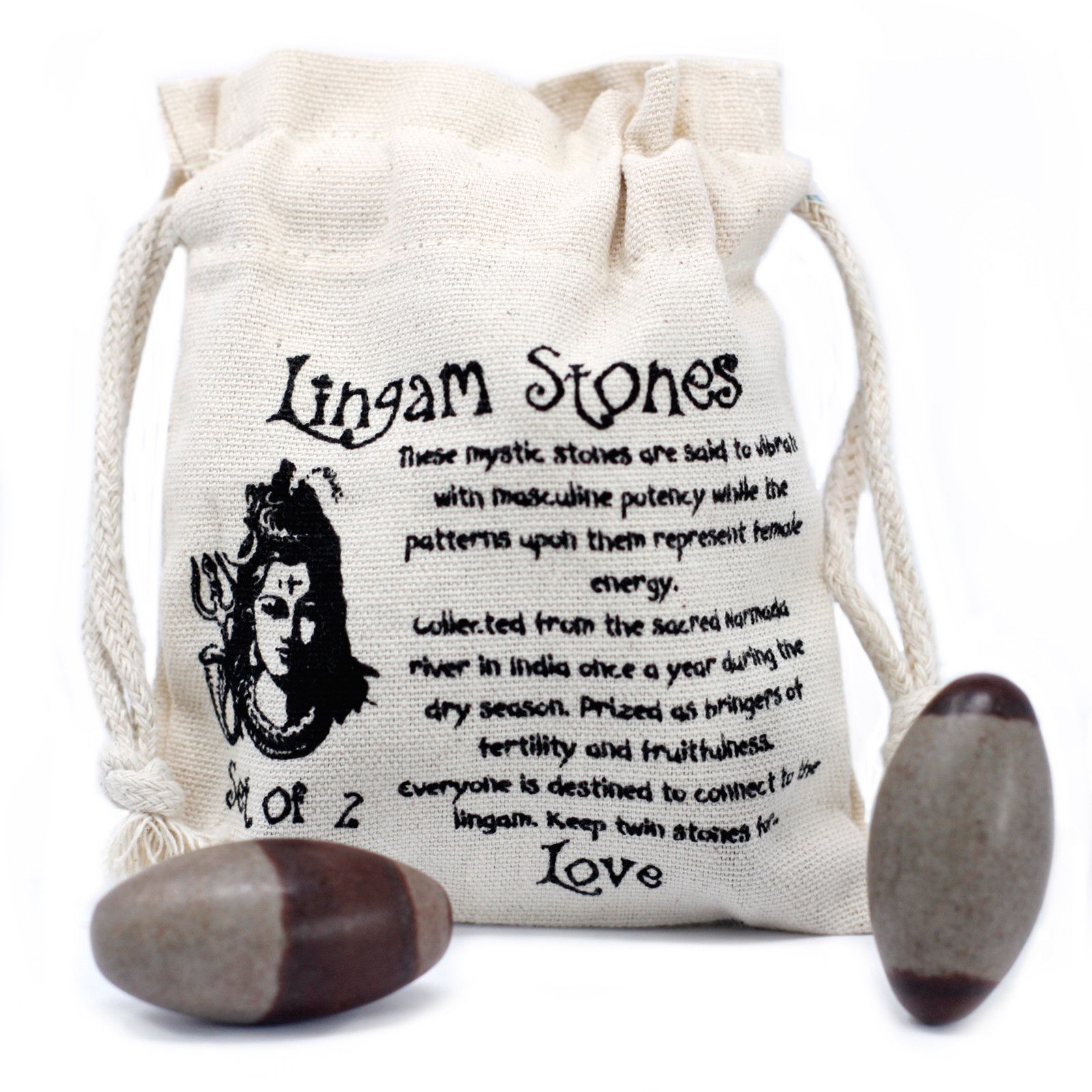 Lingam de dos pulgadas - 2 piedras - Imagen 6