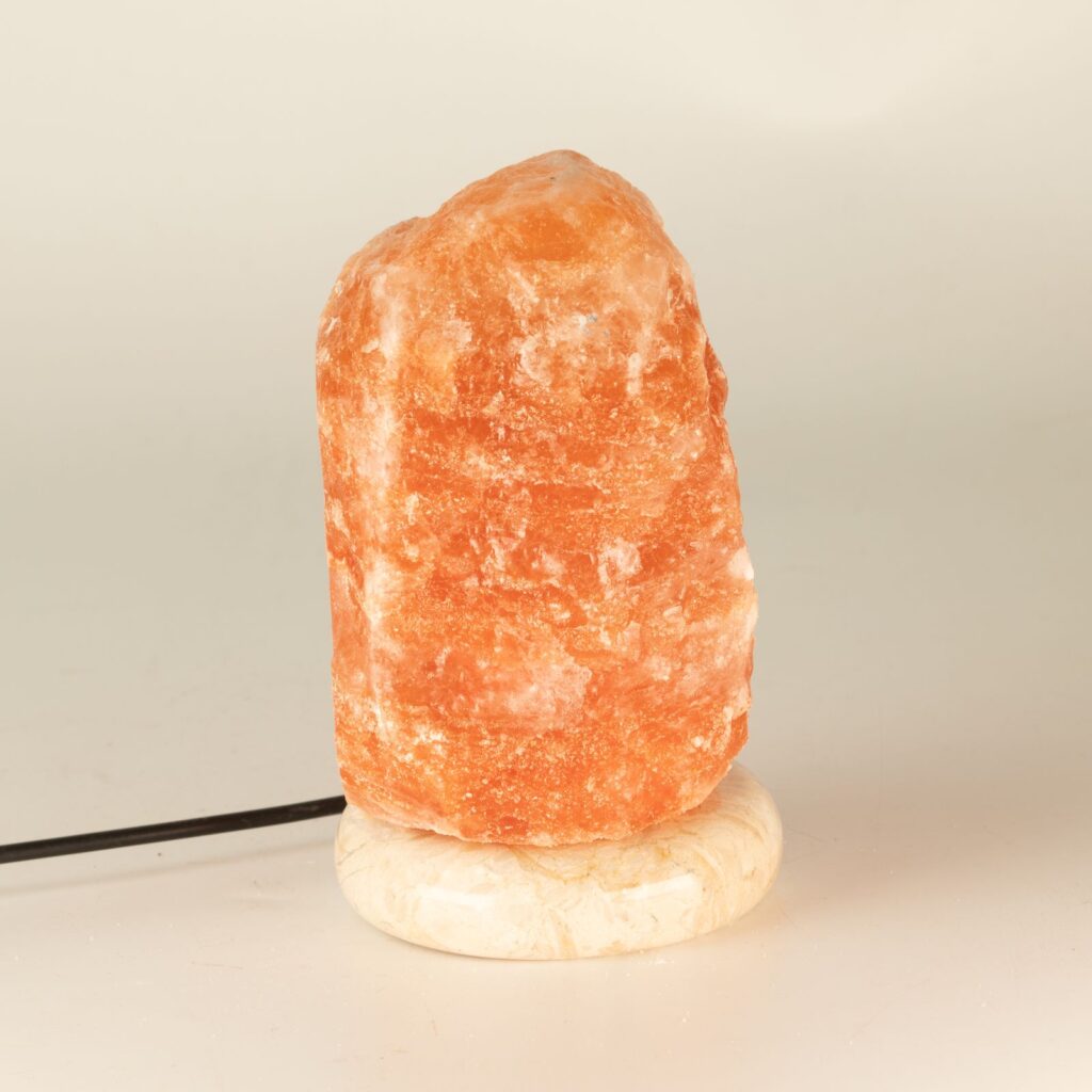 Lámpara de sal natural USB de calidad - 11,5 cm