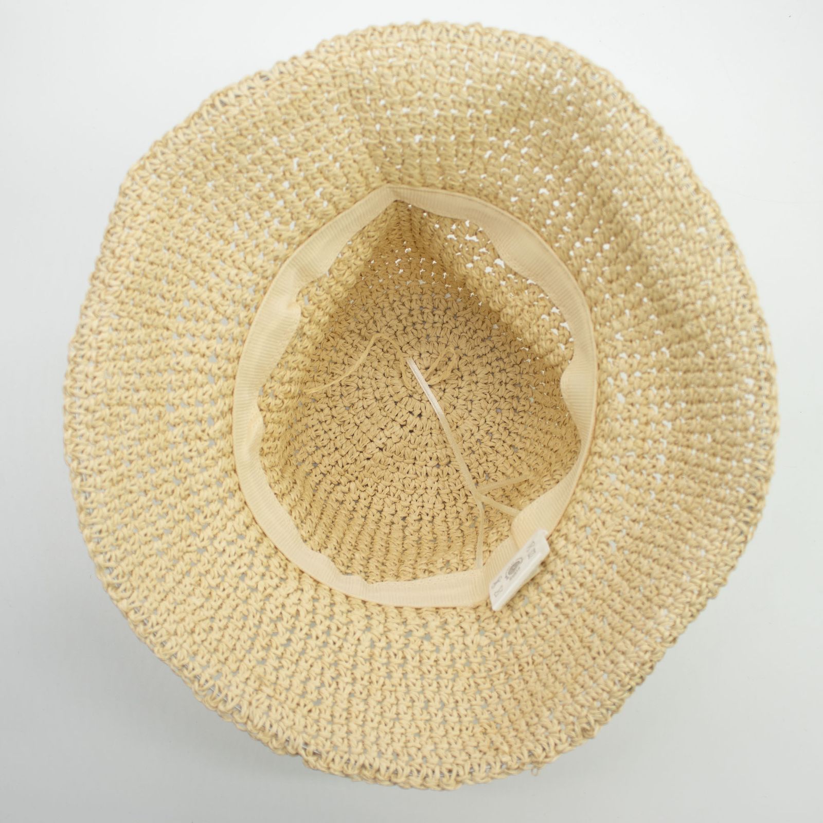 Sombrero de paja tipo floppy para el sol - beige natural - Imagen 5