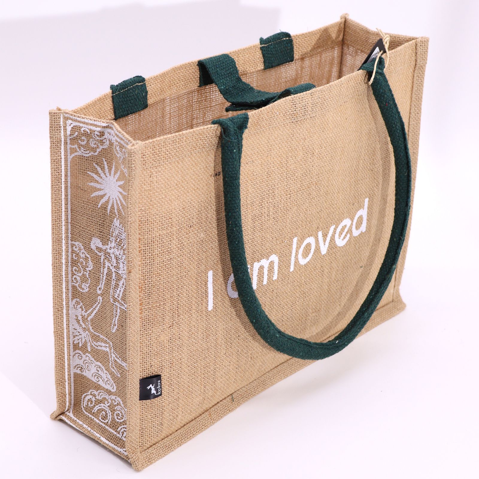 Bolsa Grande de Yute Hop Hare - Soy Amada - Imagen 5