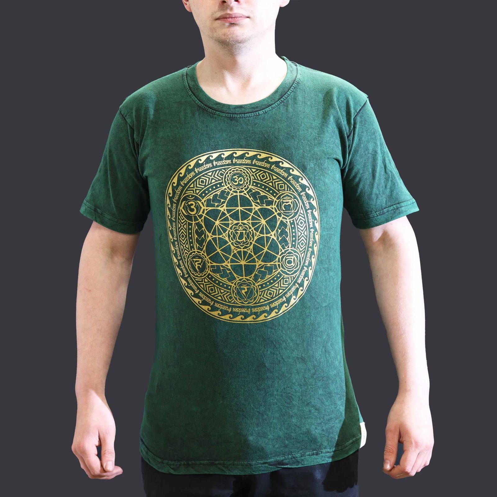 Camiseta Nomad Sari Pequeña - Chakra - Verde - Imagen 2
