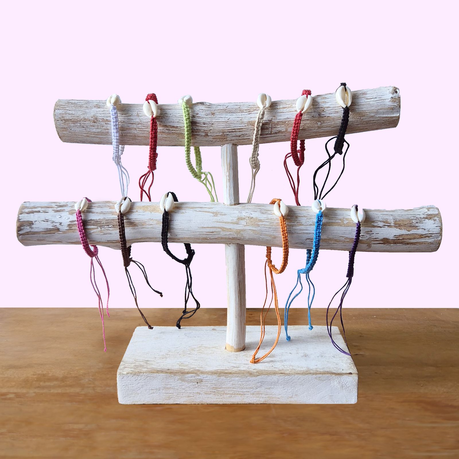 Pulseras de la Amistad Hechas a Mano - Conchas Cowrie Chums (surtido) - Imagen 2