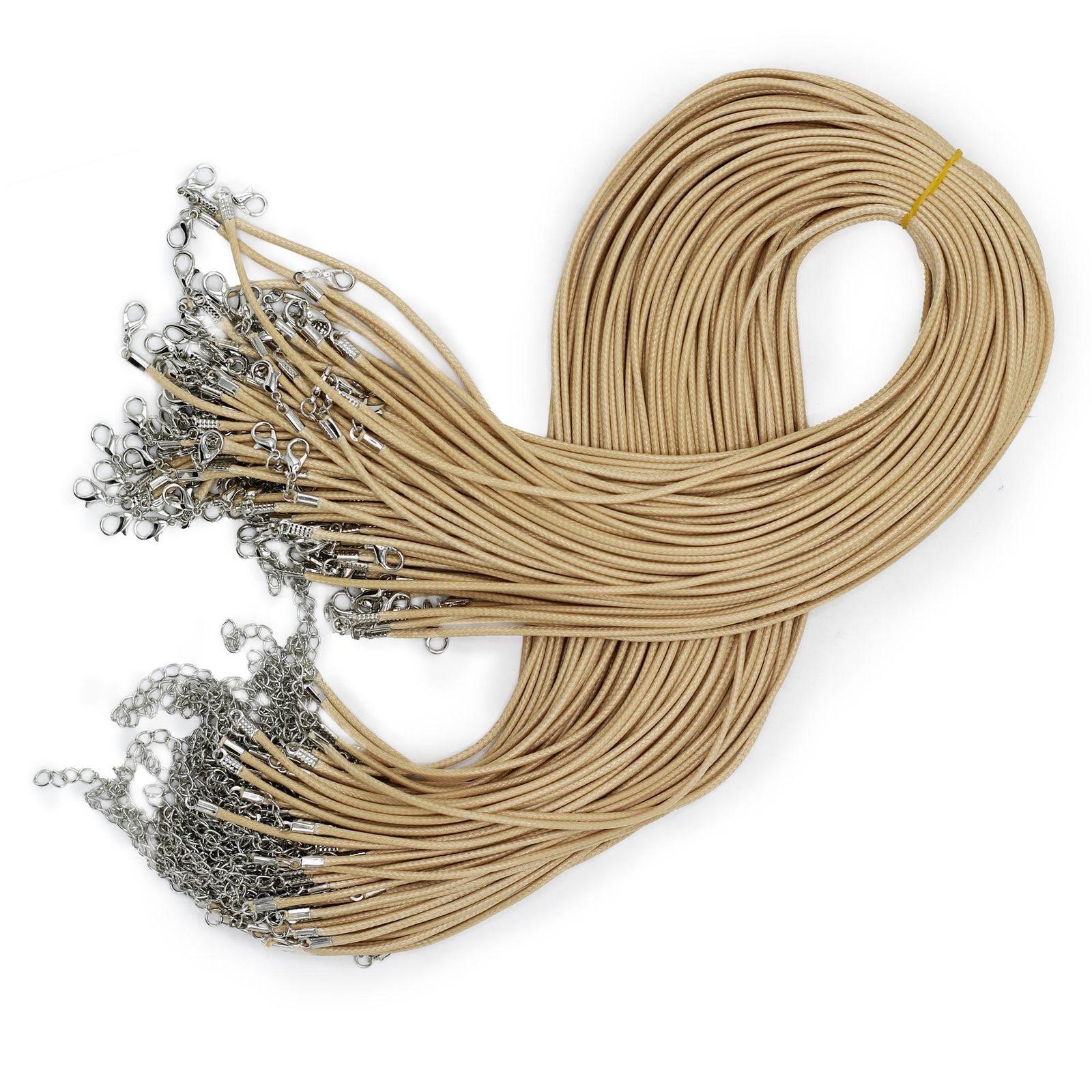 Cordones para accesorios - 2mm x 55cm - Tan 117 - Imagen 2