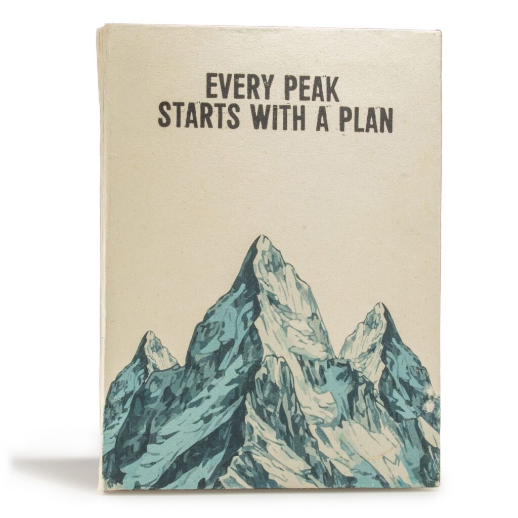 Cuaderno de inspiración Lrg Lokta (21x15cm) - 45 hojas - Every Peak - incluye marcador
