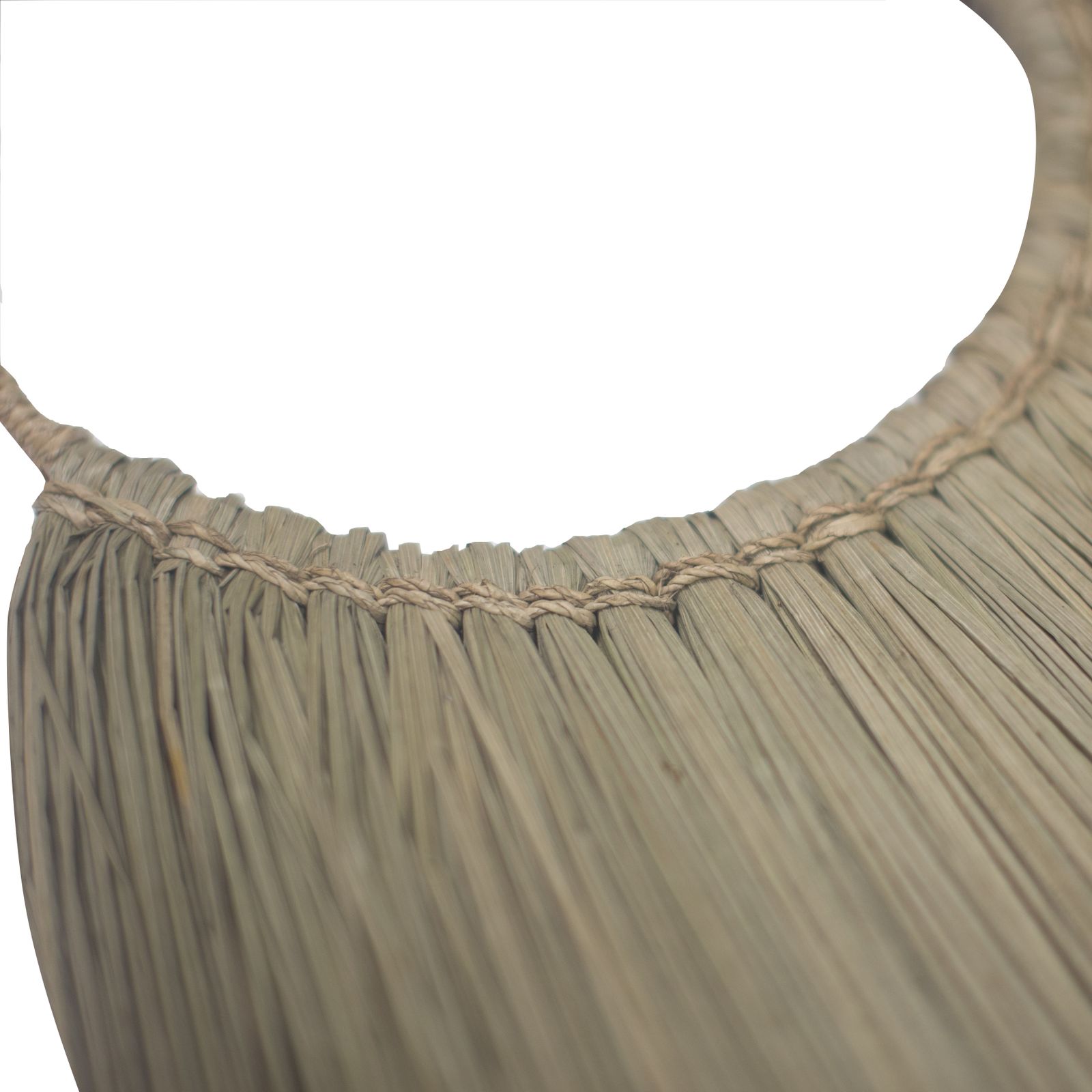 Large Seagrass Fan Wall Decor - Natural - Imagen 2