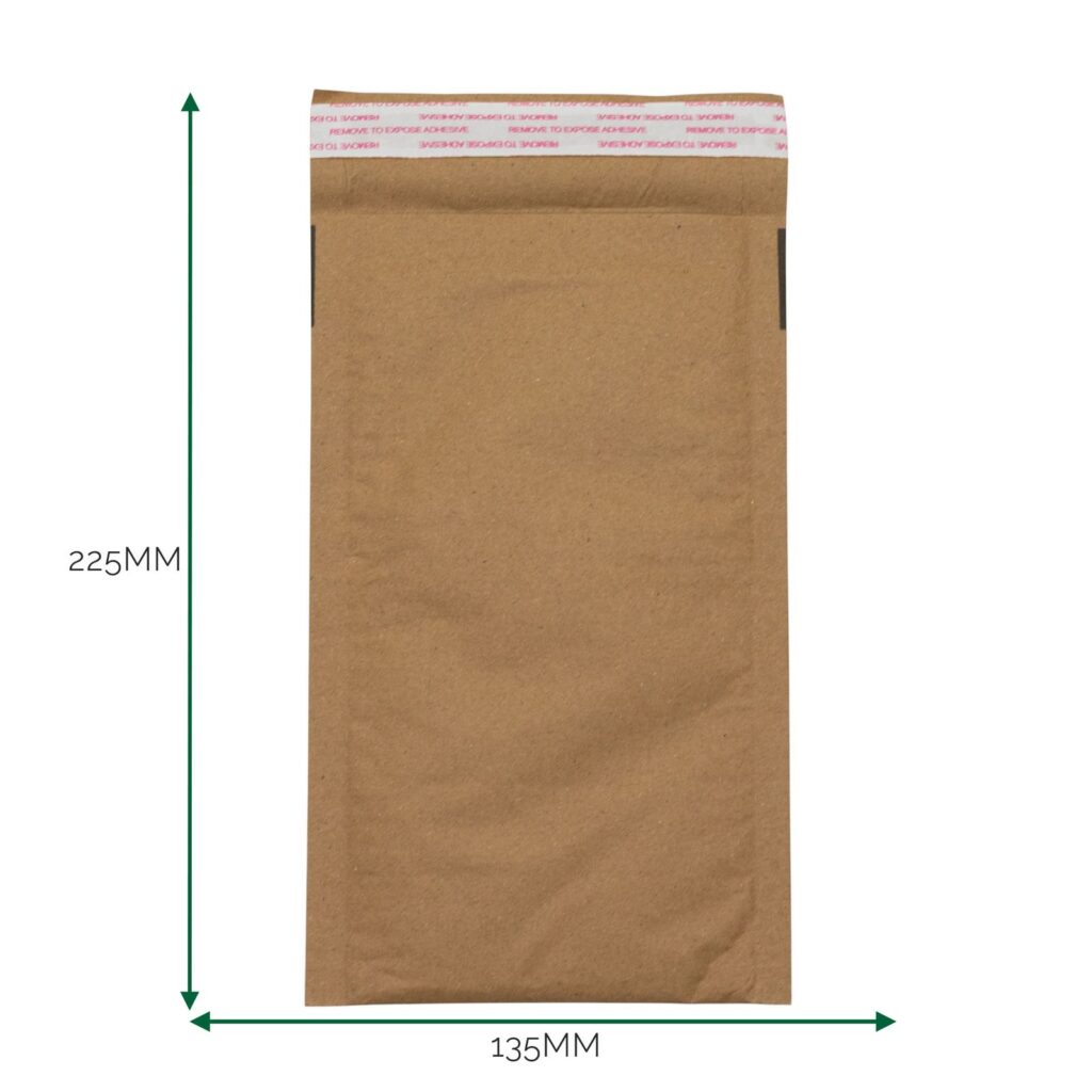 Sobre acolchado de panal Kraft (135x225+40mm)