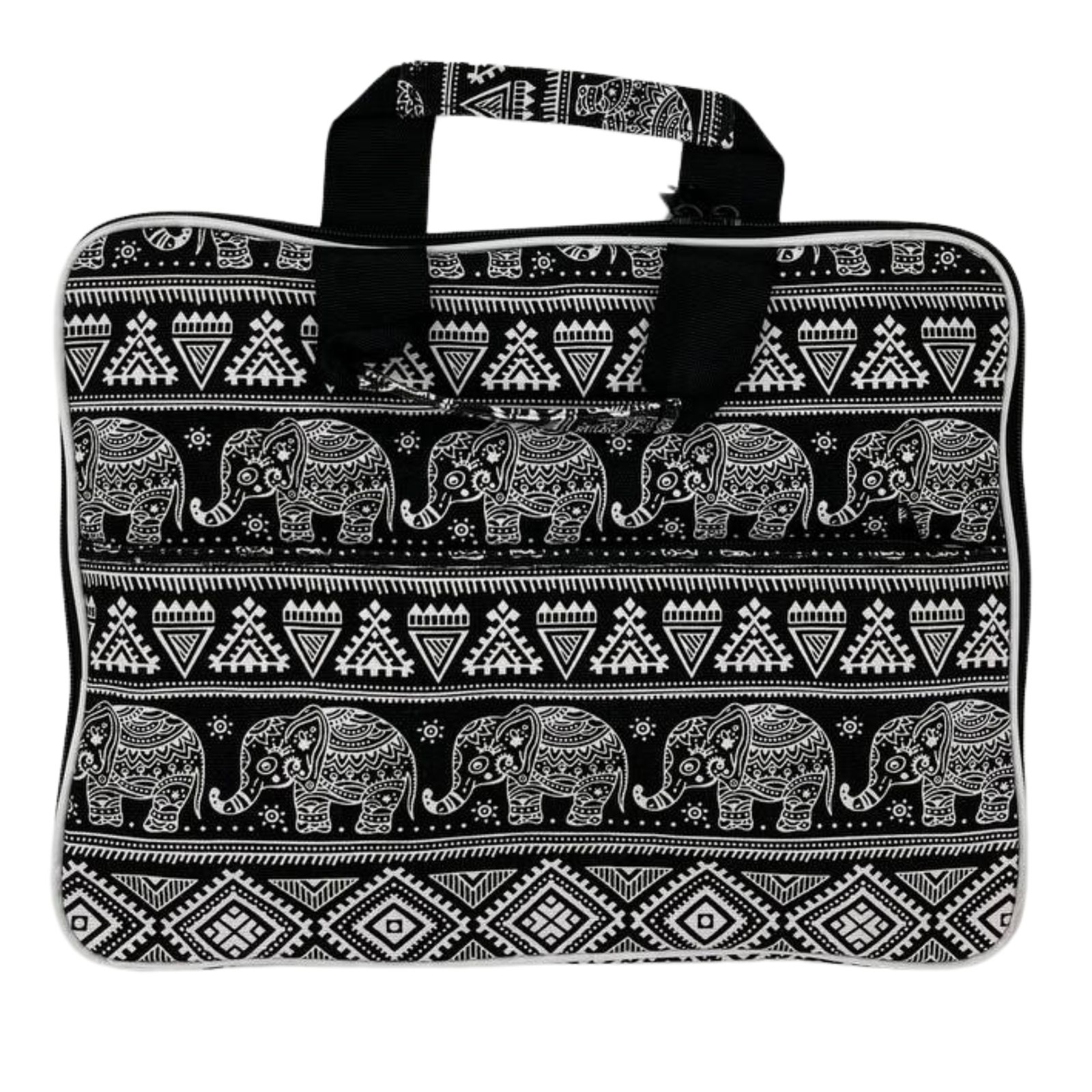 Bolsa acolchada para portátil (Elepants Motiff) 33x24x3cm - Imagen 2