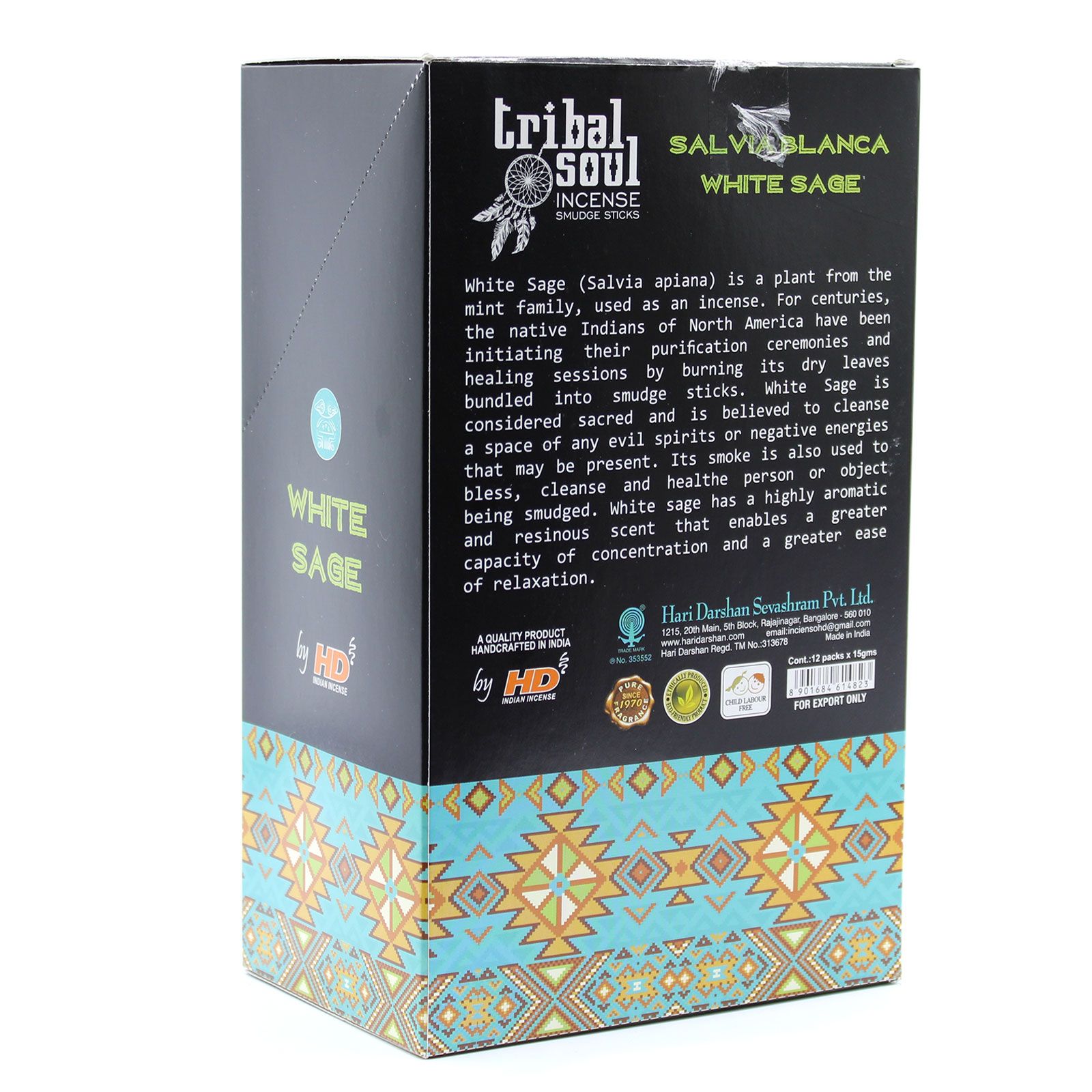Incienso Tribal Soul - Salvia Blanca - Imagen 3