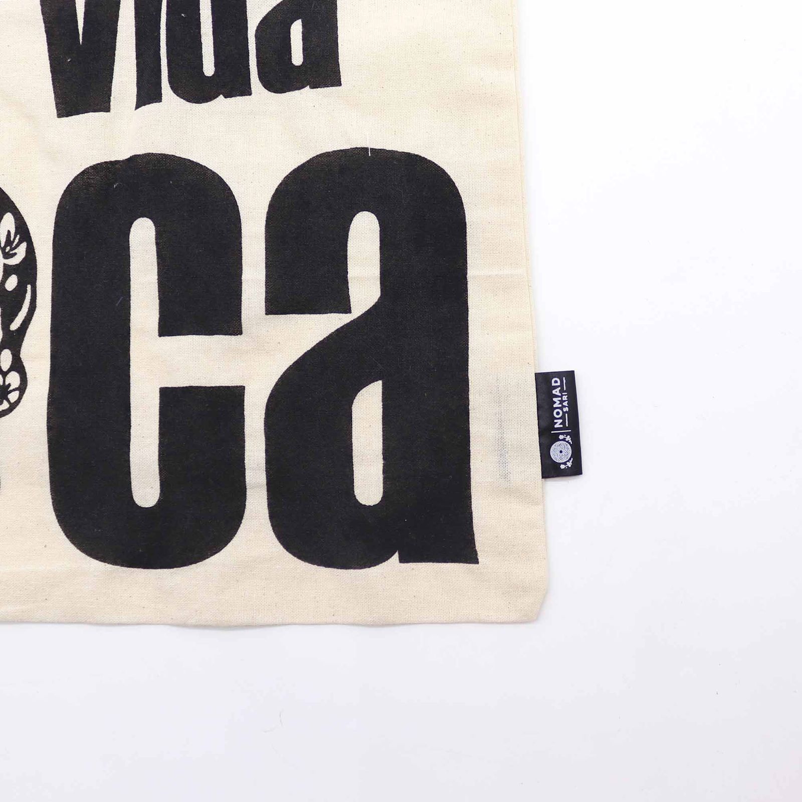 Bolso Básico Icónico - Mi Vida Loca - (40x36cm) - Natural 4oz - Imagen 2