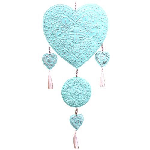 Móvil de aluminio - Corazones - Imagen 2